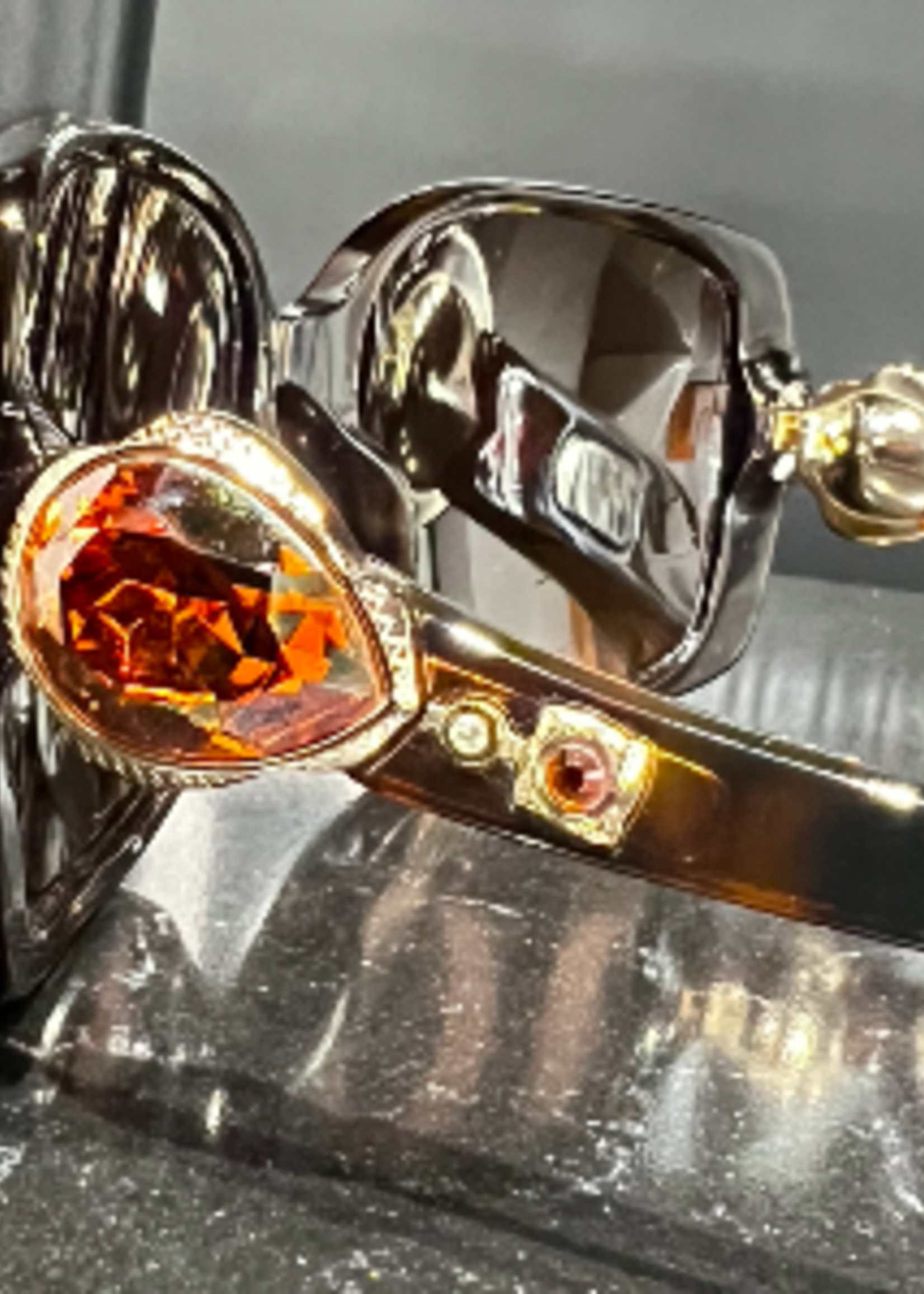 Bvlgari Swarovski Gem 8079 Sunglasses