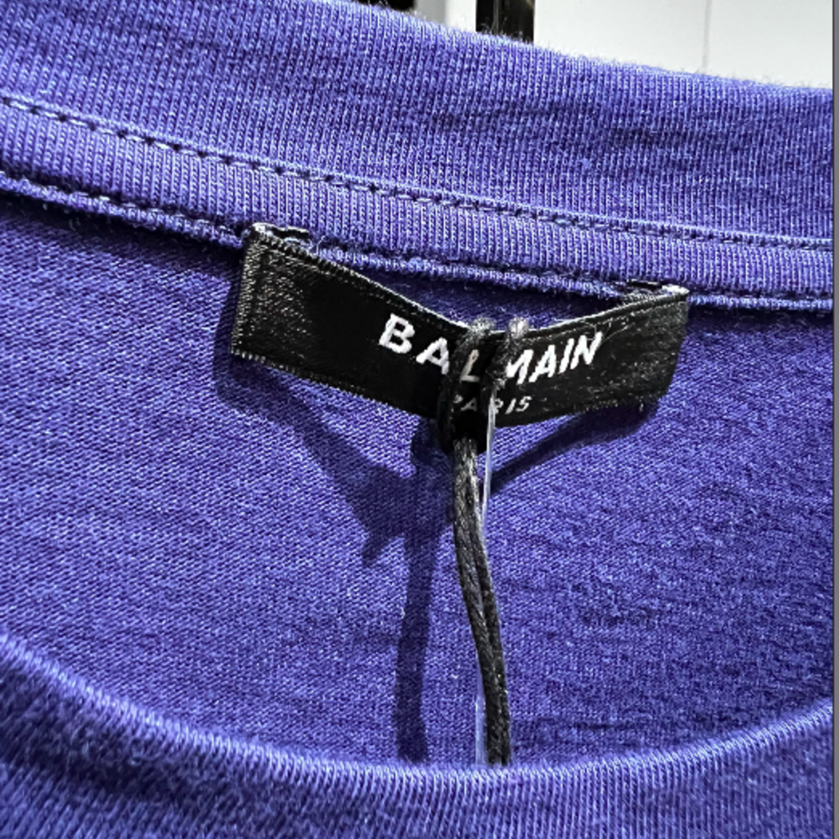 Balmain Balmain Logo T-Shirt With Buttons