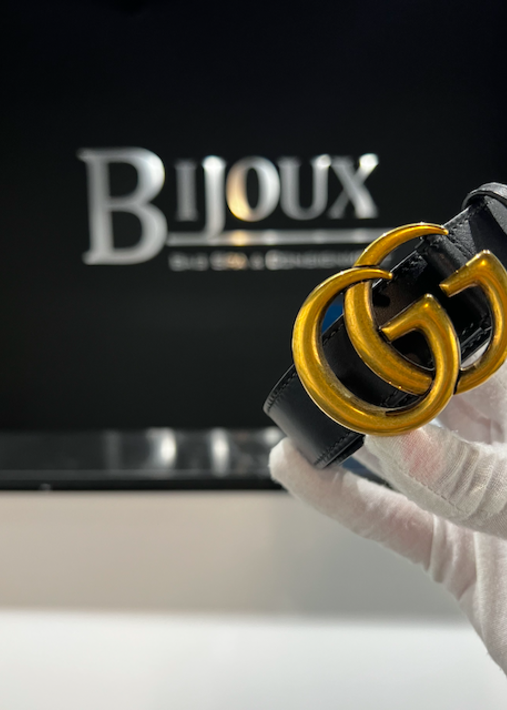 Gucci SOLD - Gucci Marmont Belt 85