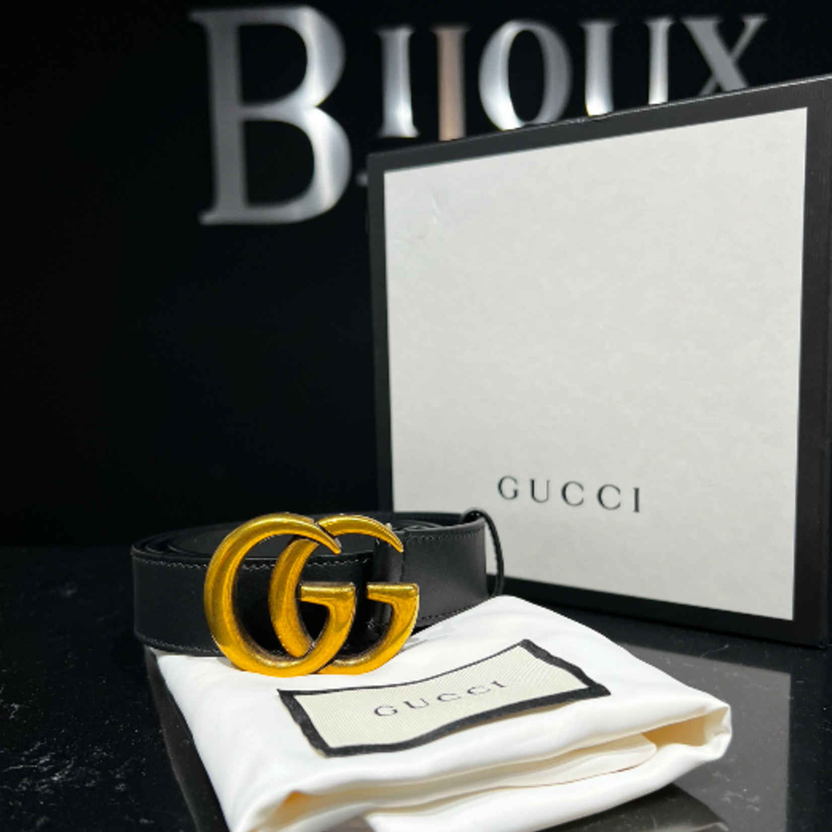 Gucci SOLD - Gucci Marmont Belt 85