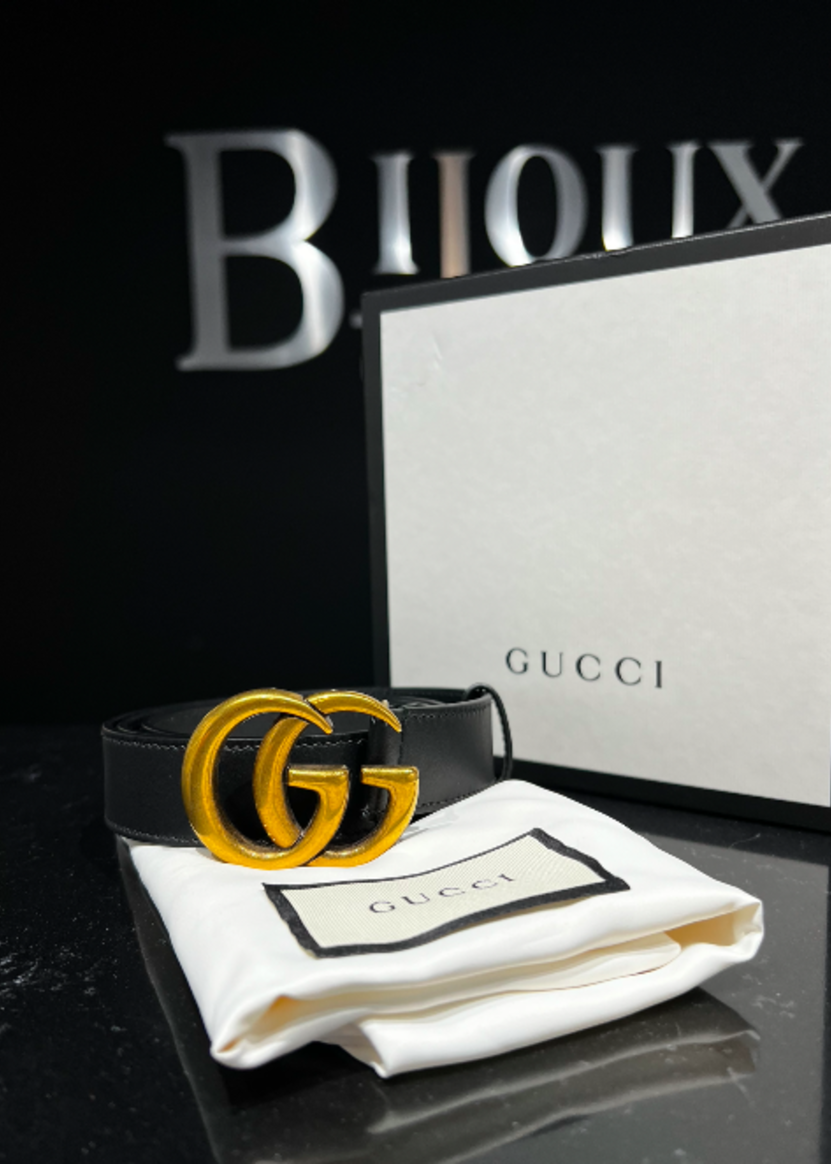 Gucci SOLD - Gucci Marmont Belt 85