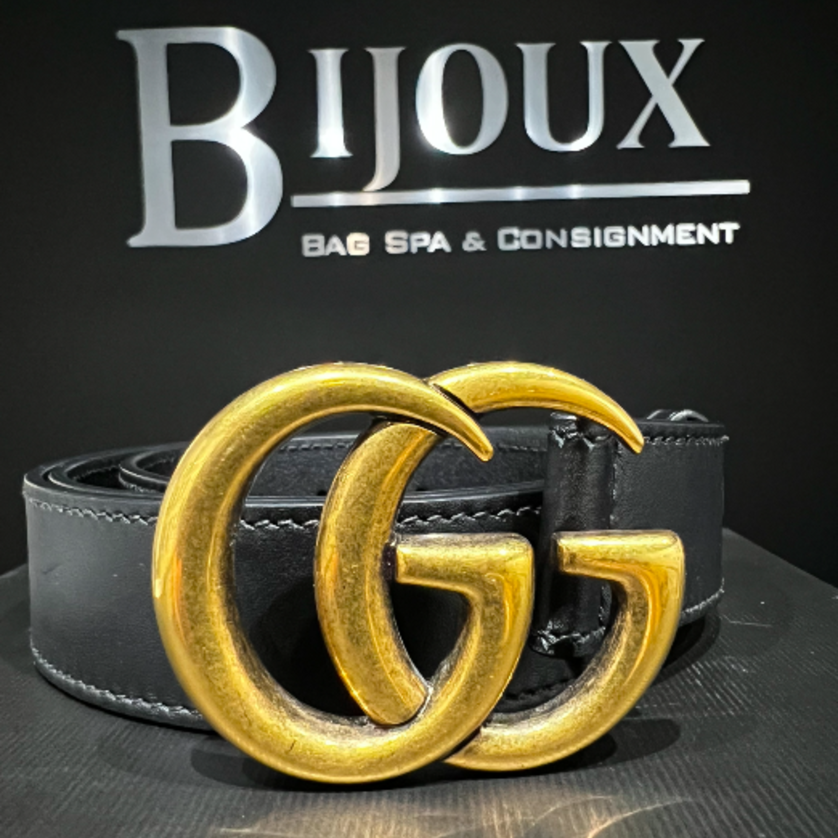 Gucci SOLD - Gucci Marmont Belt 85