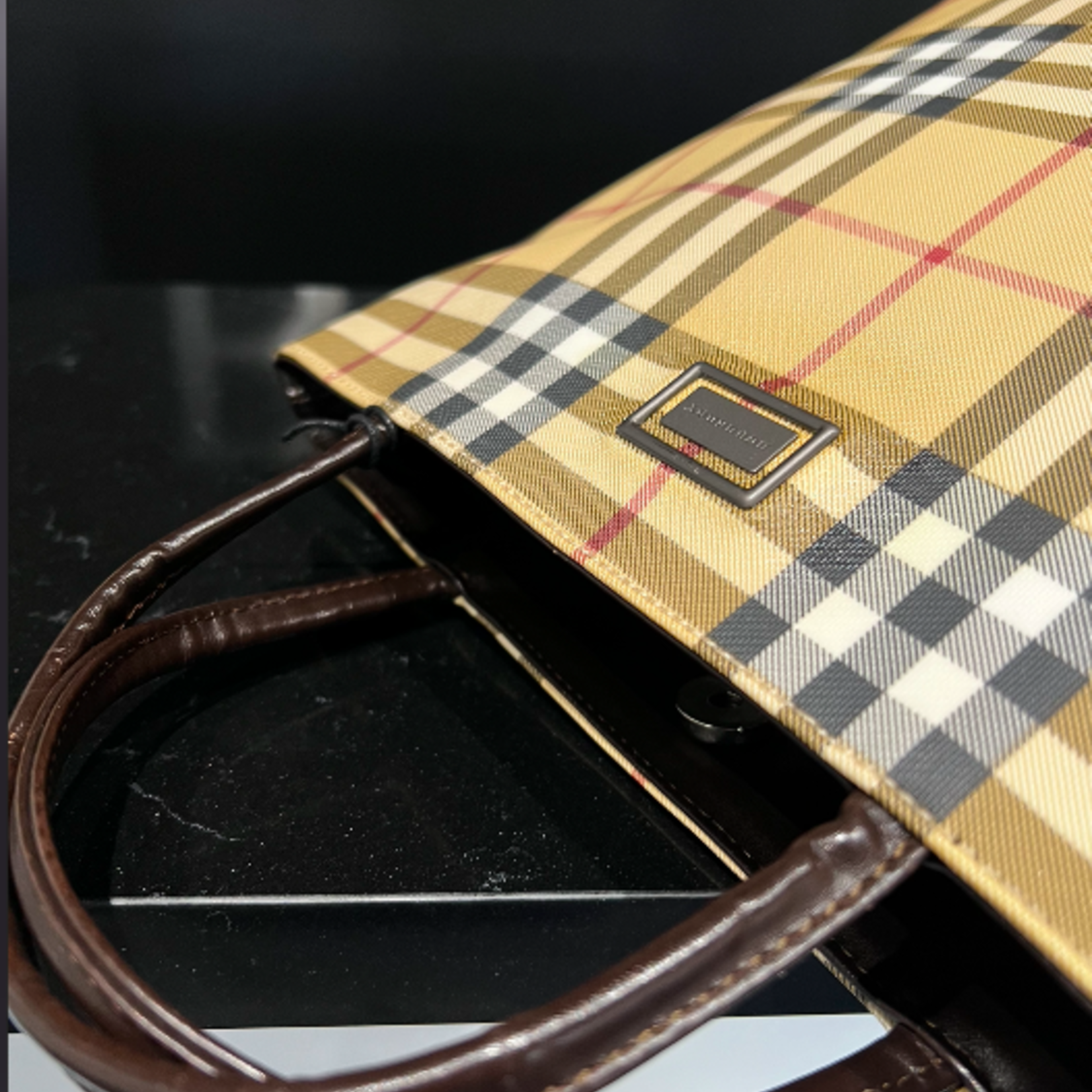 Burberry SOLD - Burberry Canvas Tote