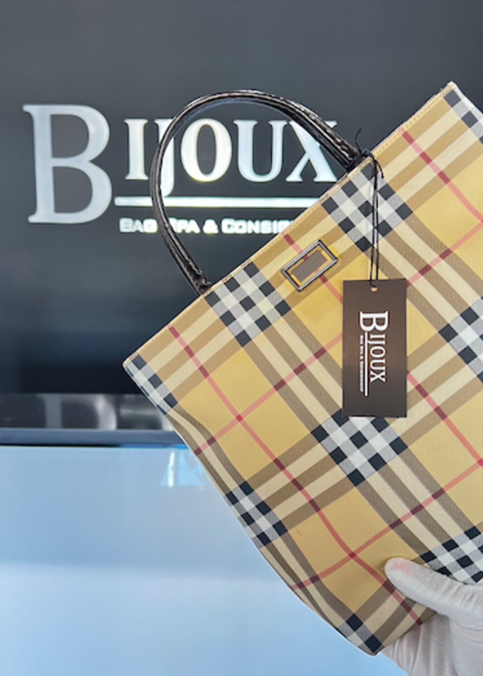 Burberry SOLD - Burberry Canvas Tote