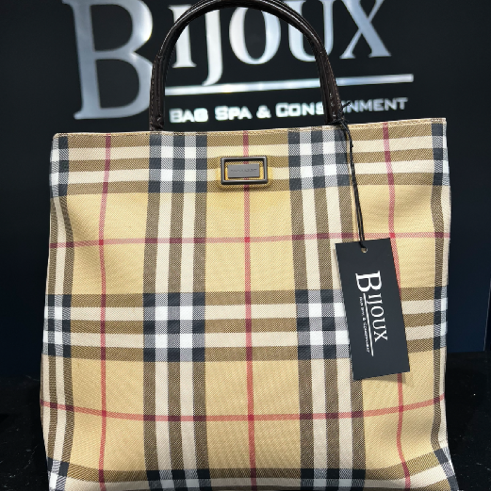 Burberry SOLD - Burberry Canvas Tote