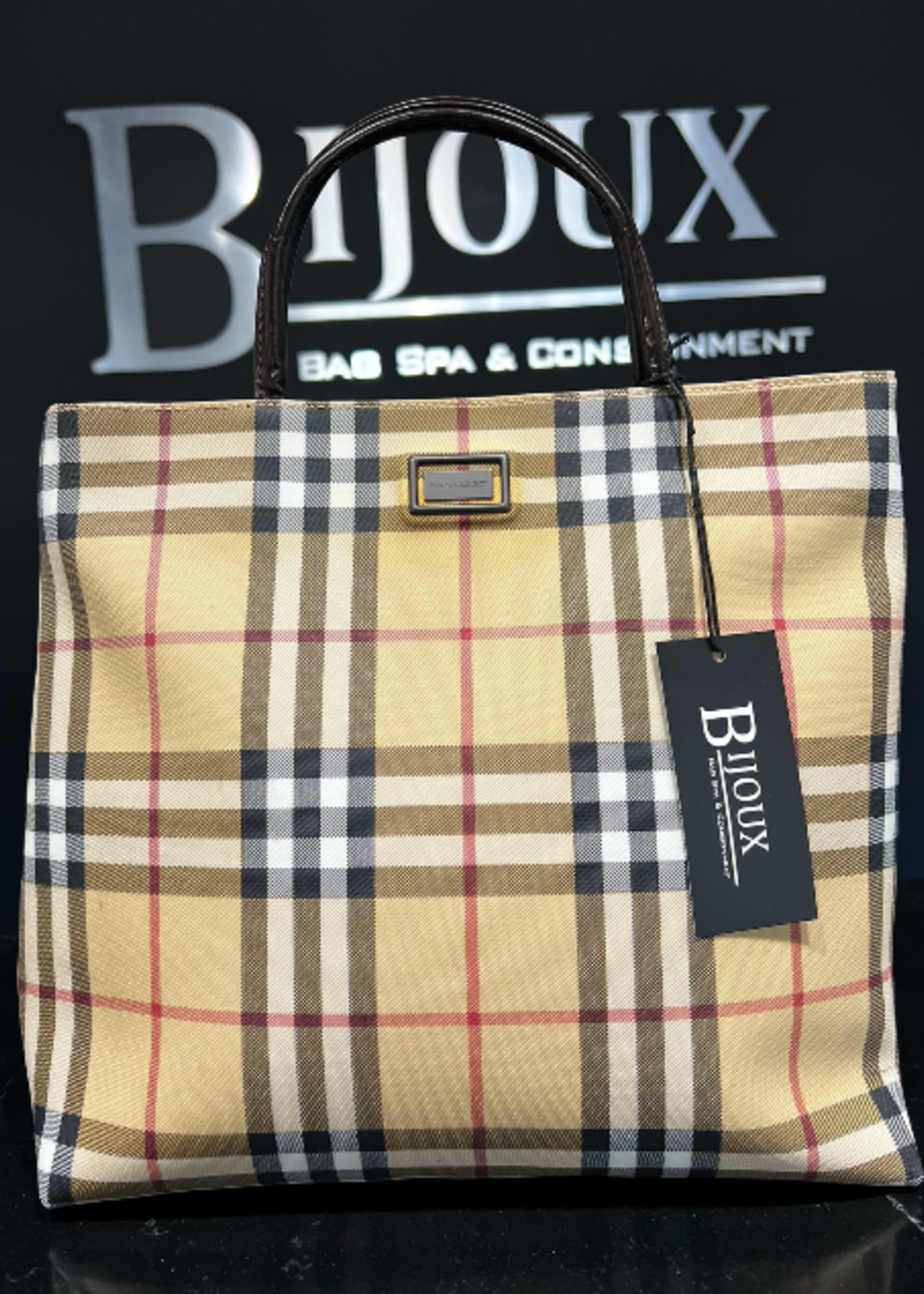 Burberry SOLD - Burberry Canvas Tote