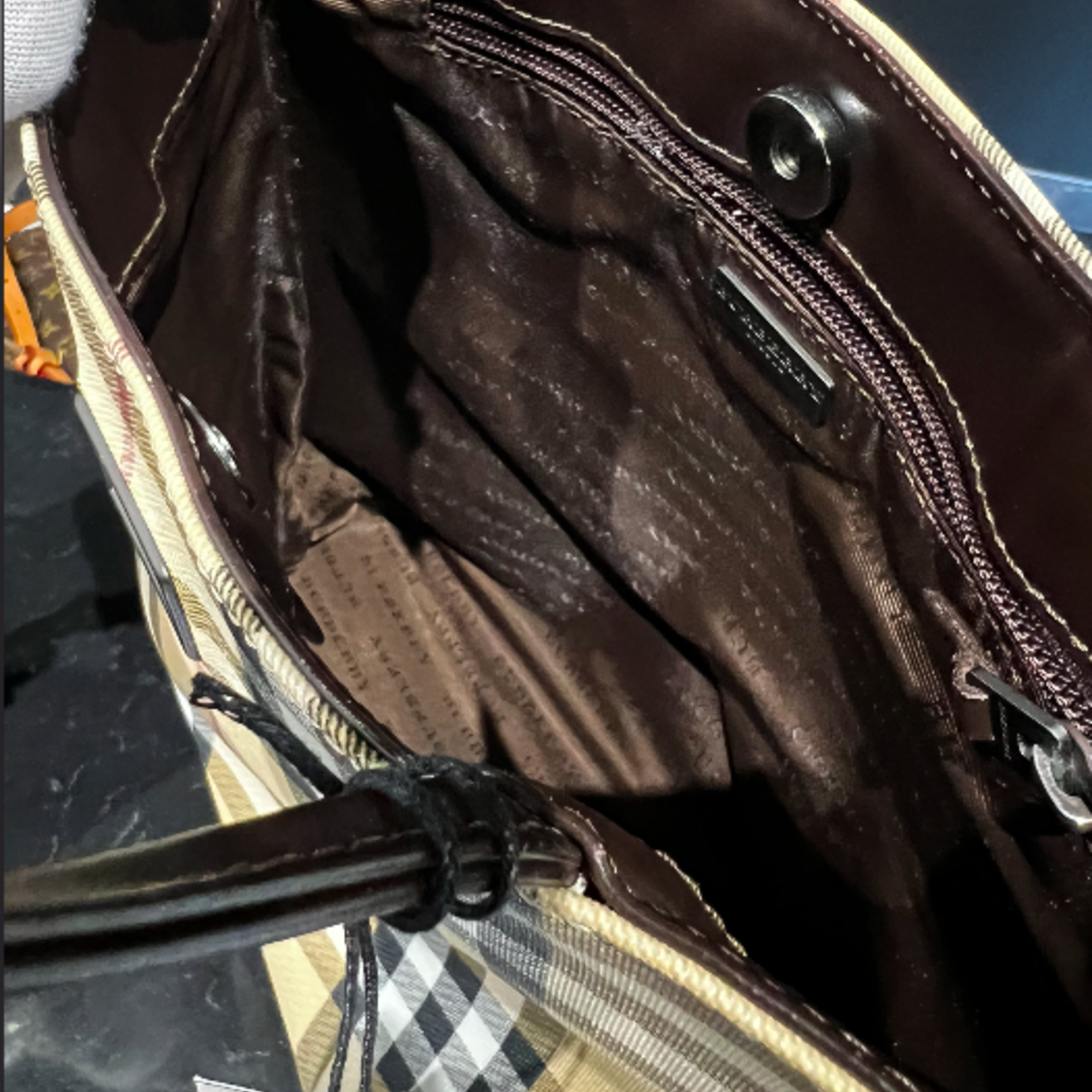 Burberry SOLD - Burberry Canvas Tote