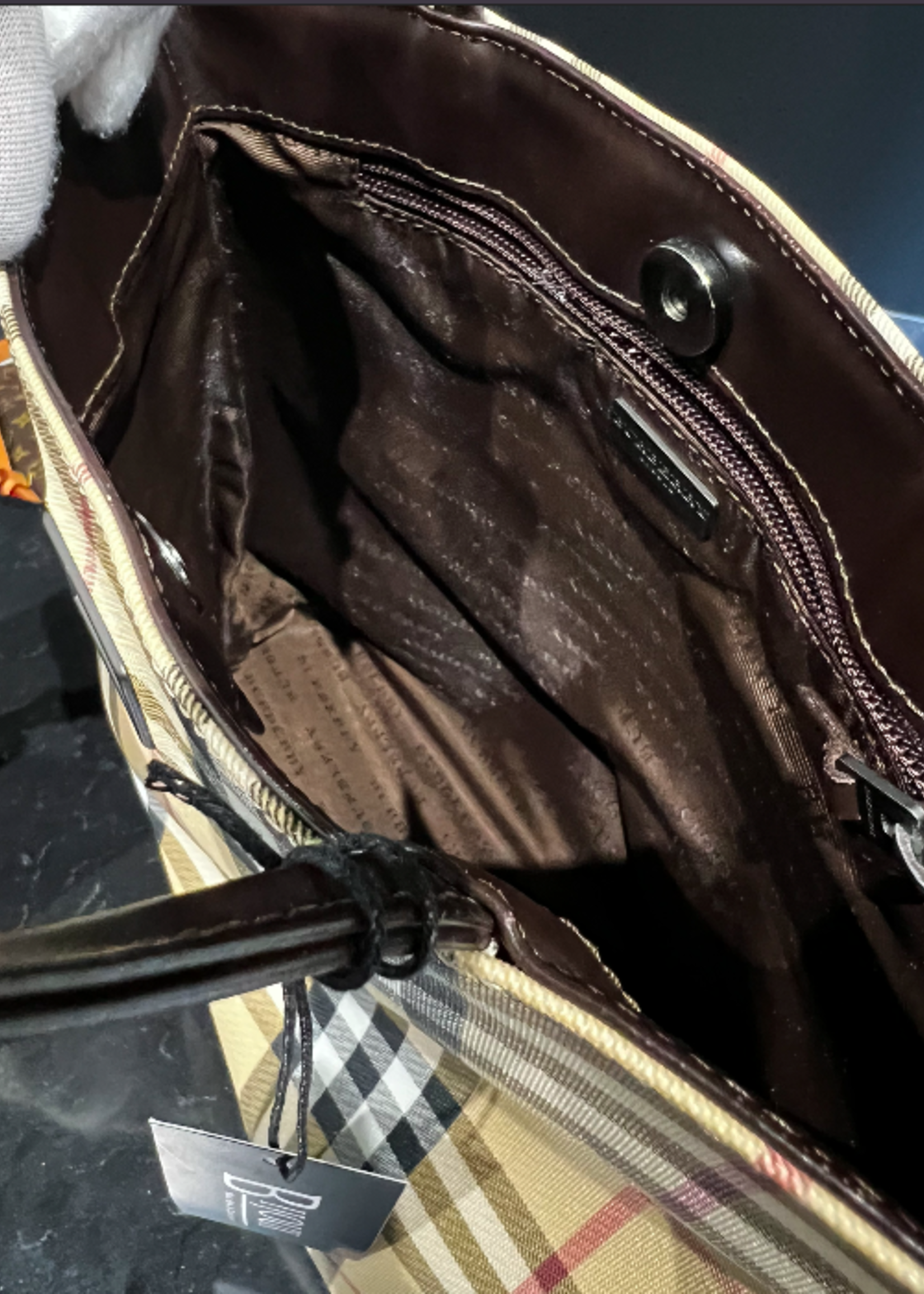 Burberry SOLD - Burberry Canvas Tote