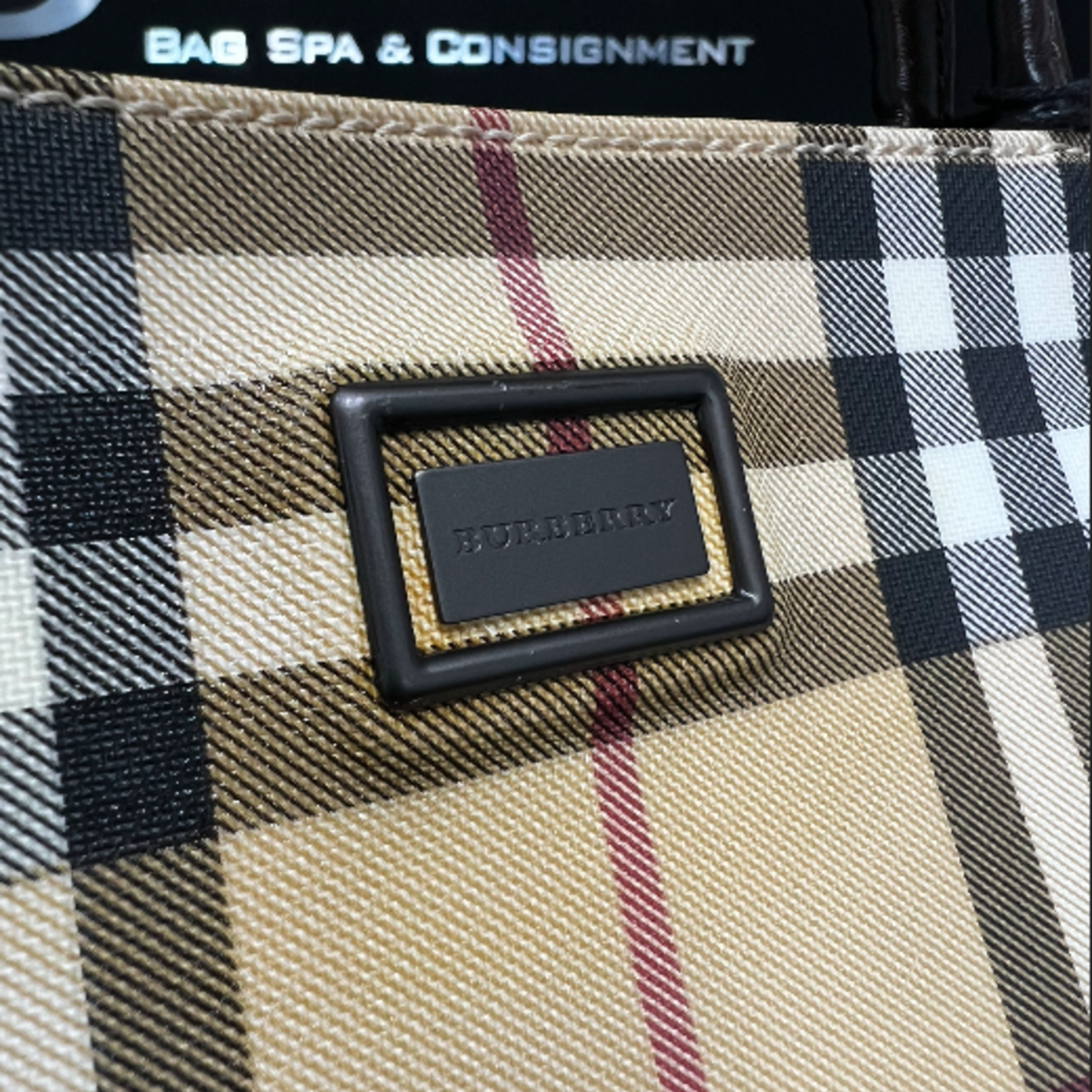 Burberry SOLD - Burberry Canvas Tote