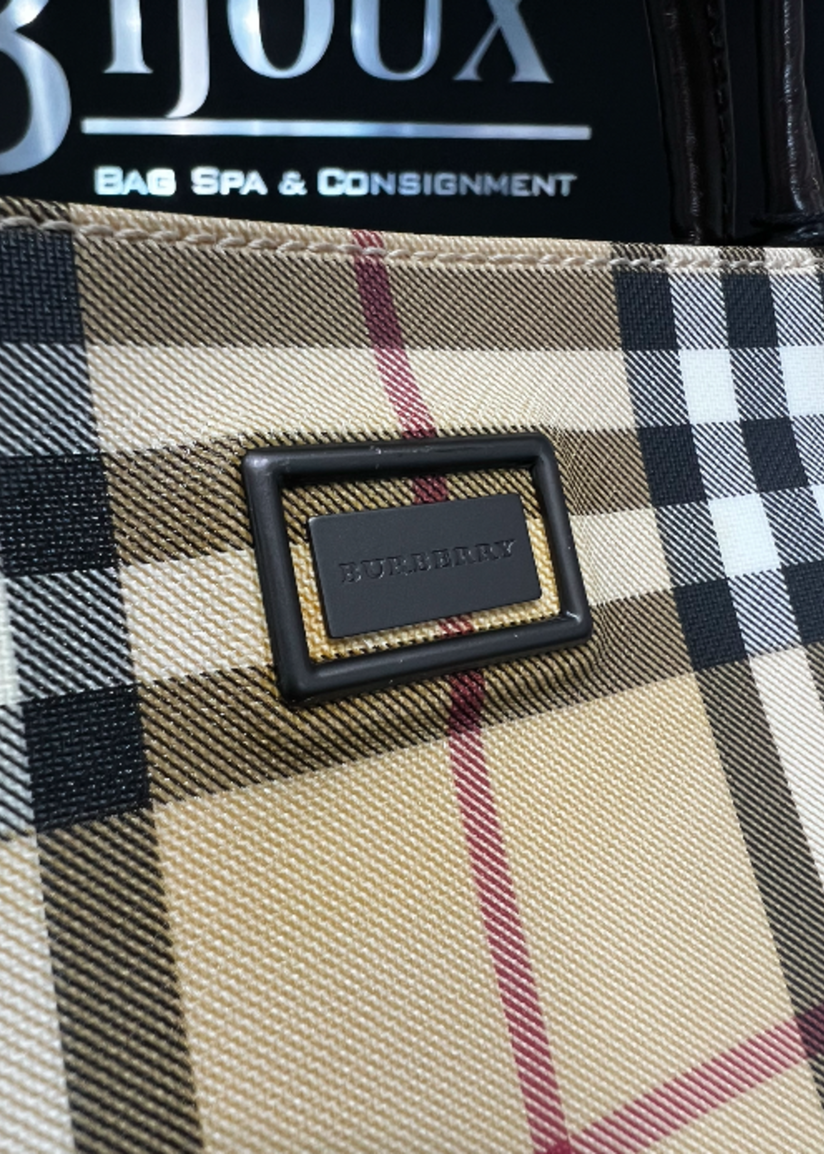 Burberry SOLD - Burberry Canvas Tote