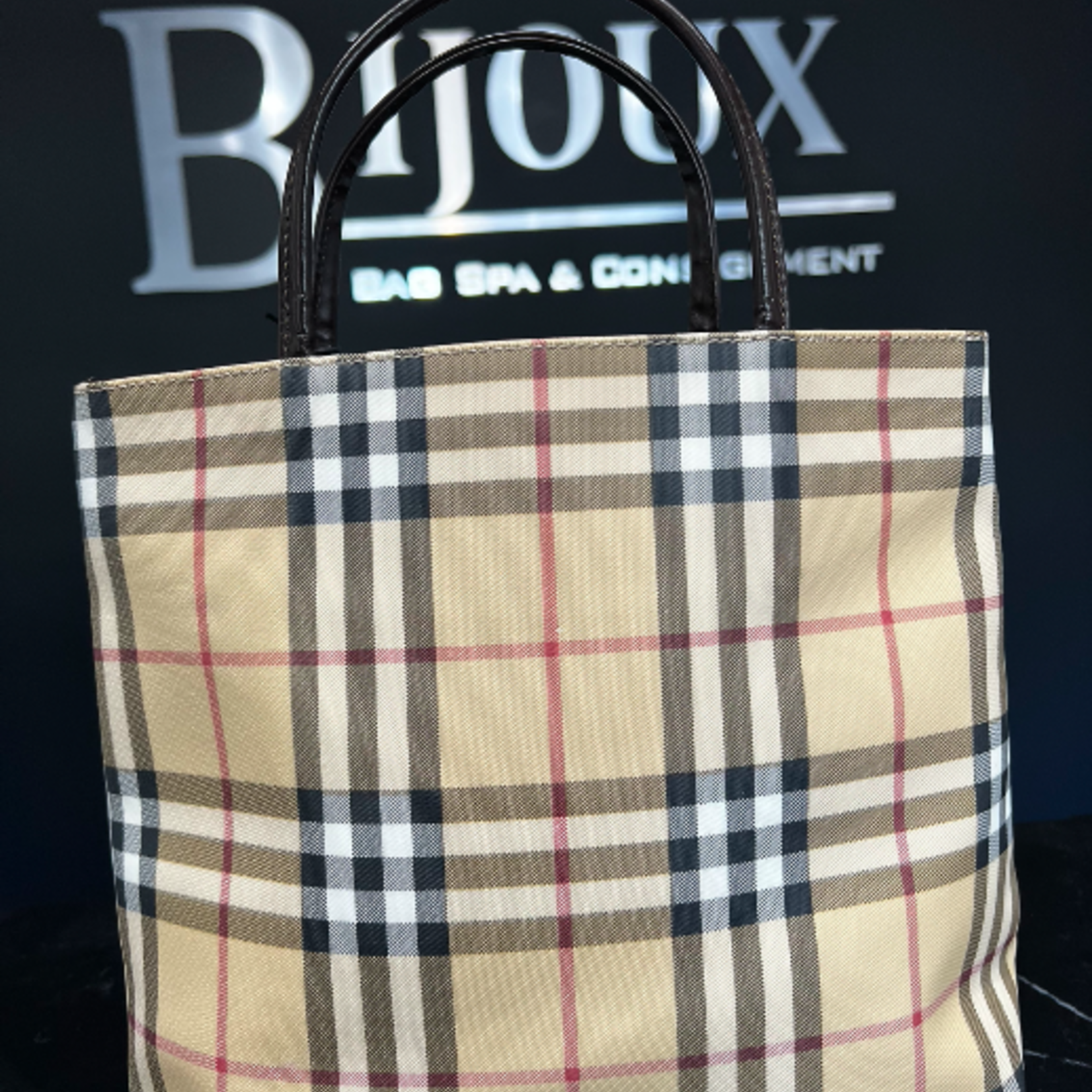 Burberry SOLD - Burberry Canvas Tote