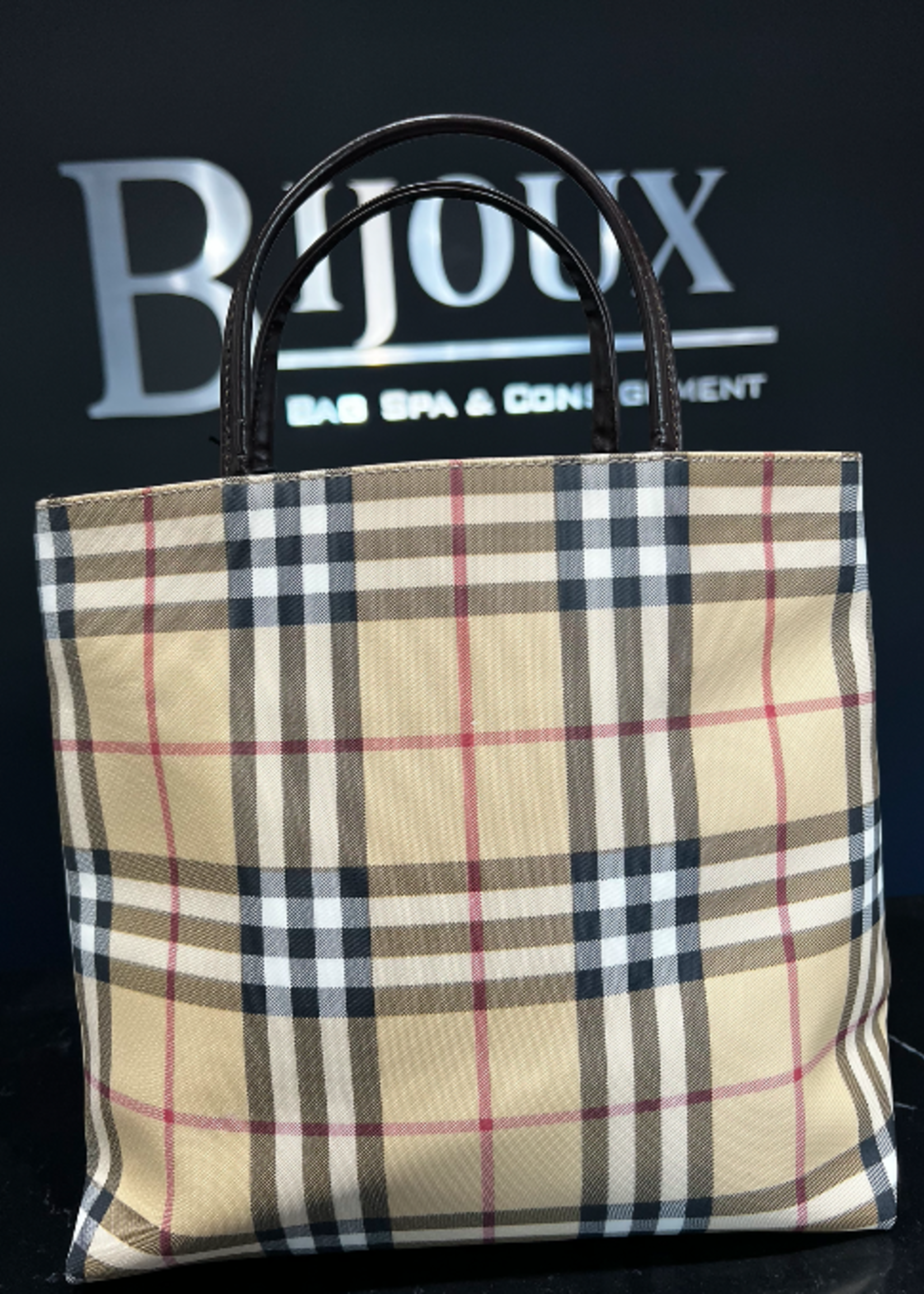 Burberry SOLD - Burberry Canvas Tote