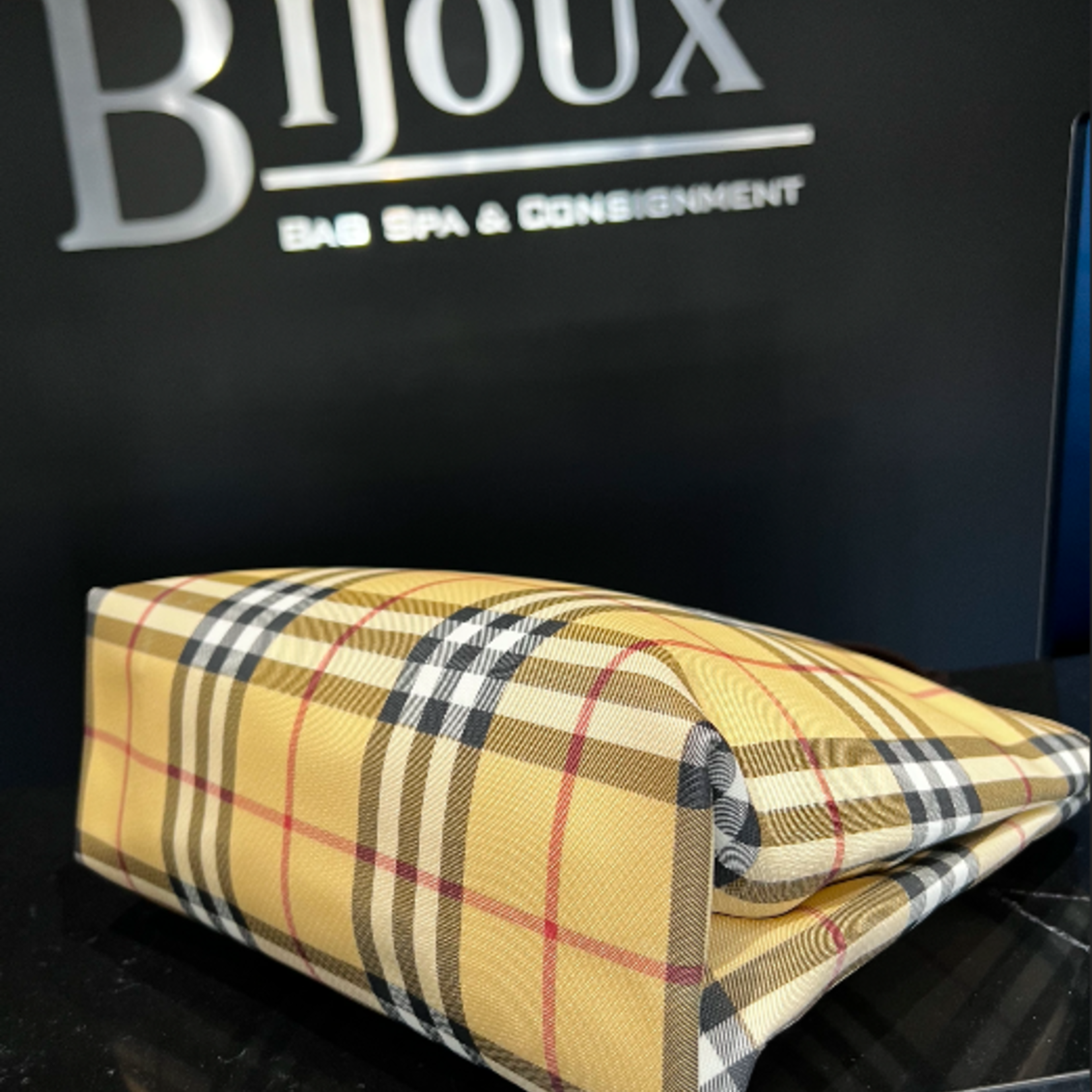 Burberry SOLD - Burberry Canvas Tote