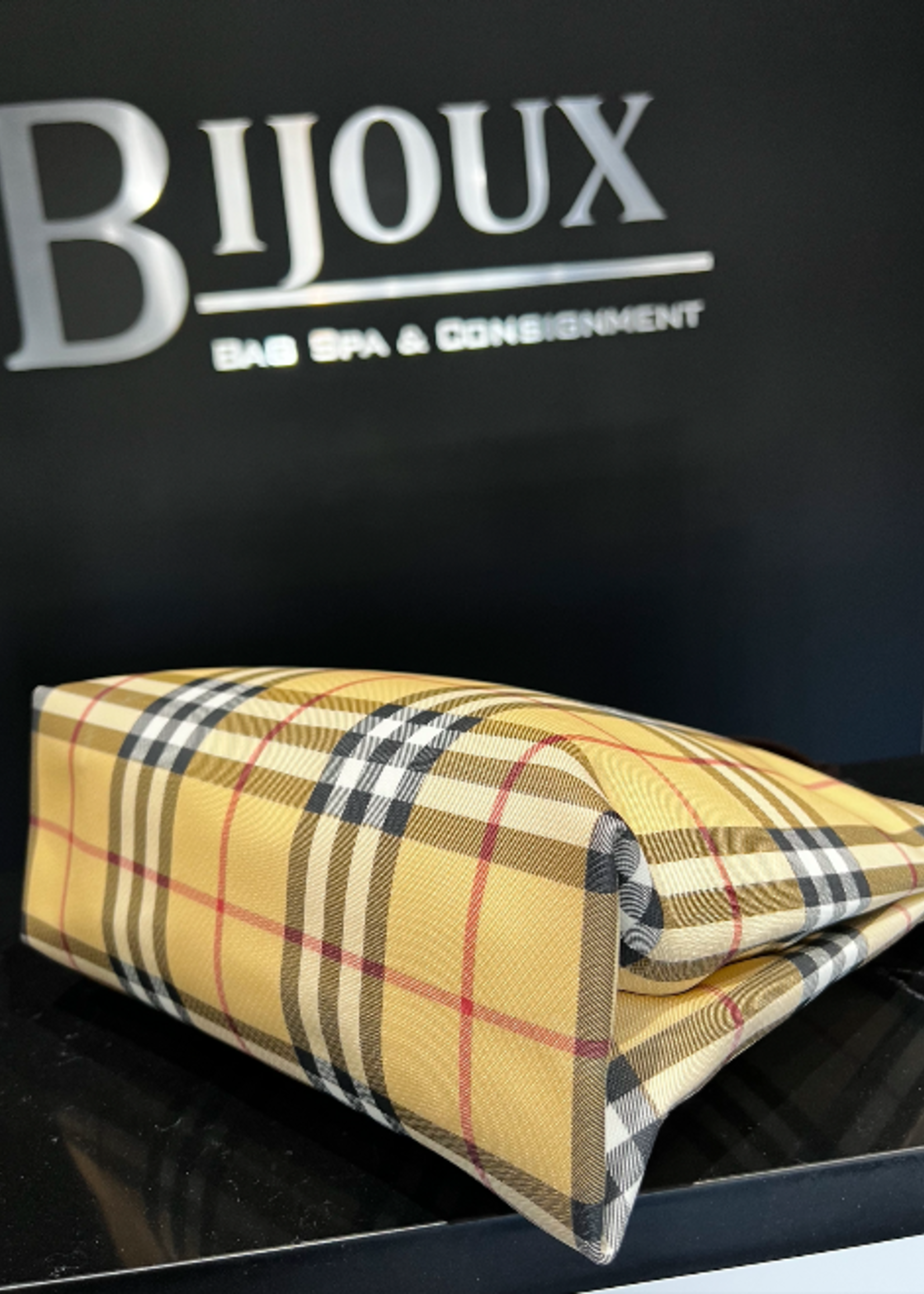 Burberry SOLD - Burberry Canvas Tote