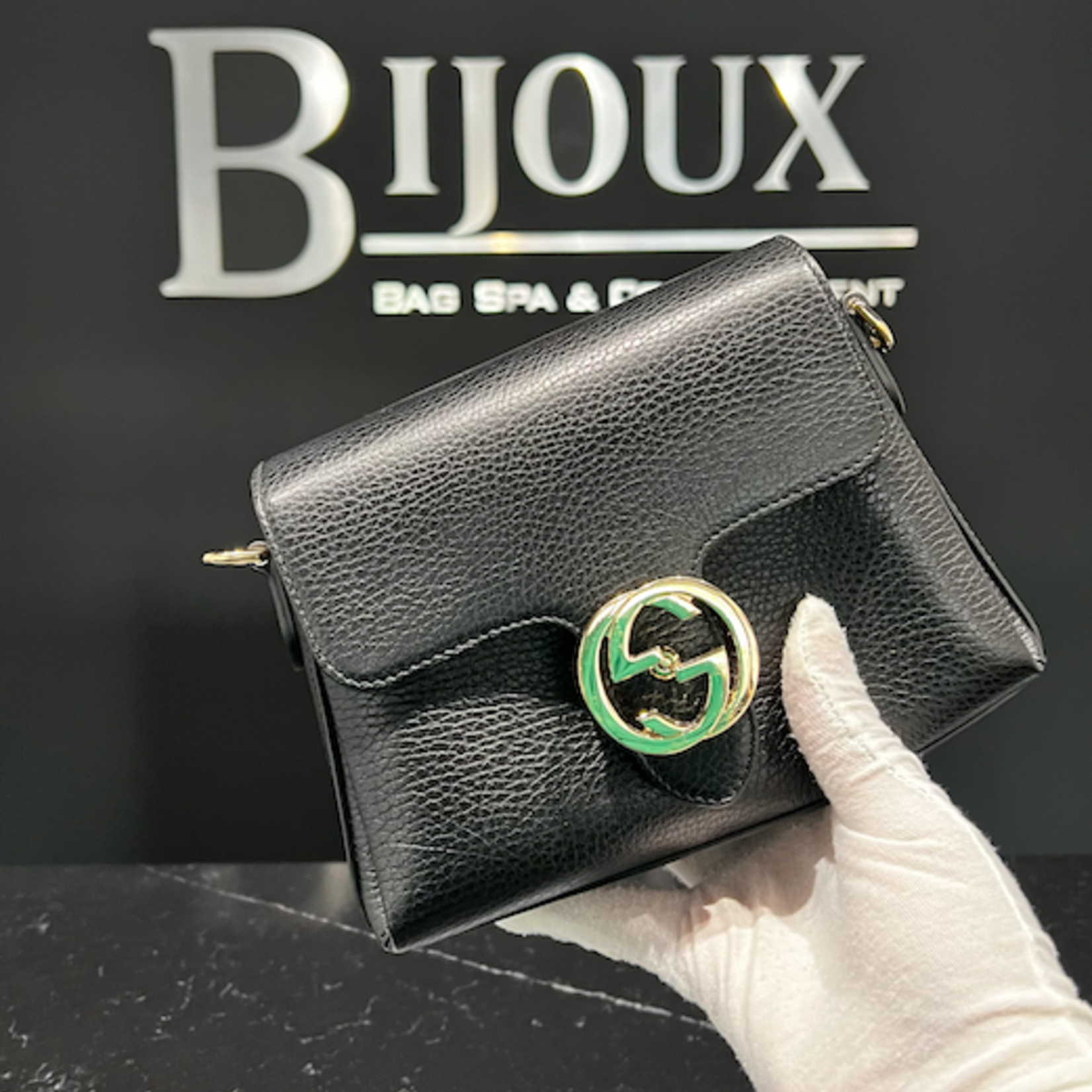 Gucci SOLD - Gucci Interlocking Shoulder Bag