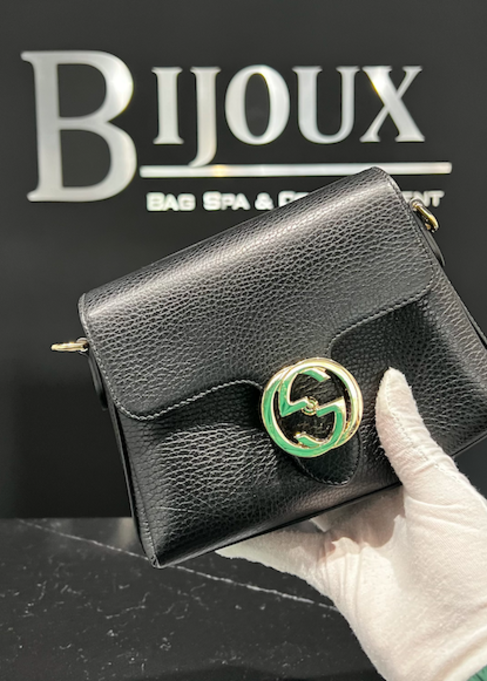 Gucci SOLD - Gucci Interlocking Shoulder Bag