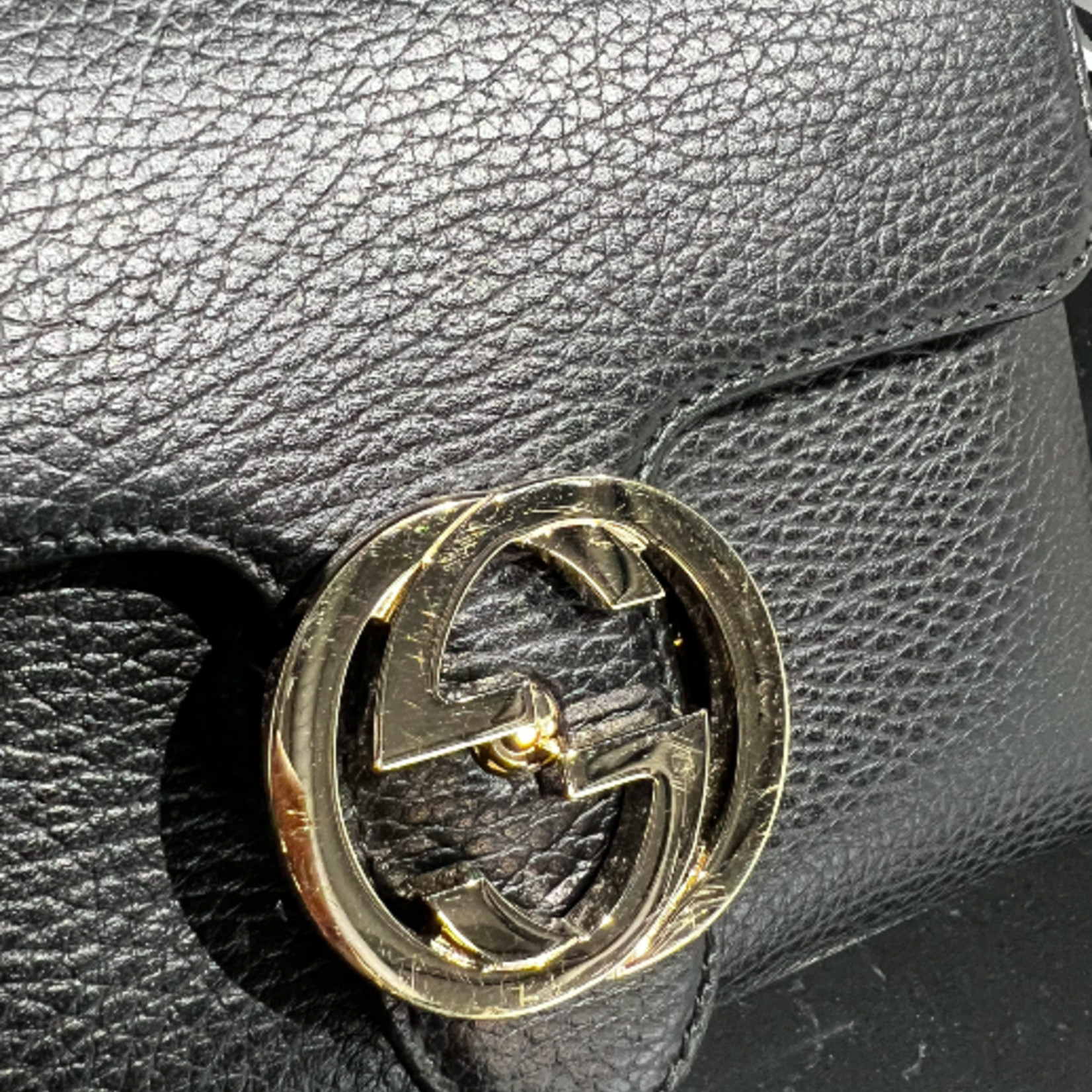 Gucci SOLD - Gucci Interlocking Shoulder Bag