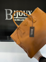 Prada SOLD - Prada Saffiano Tote Nude