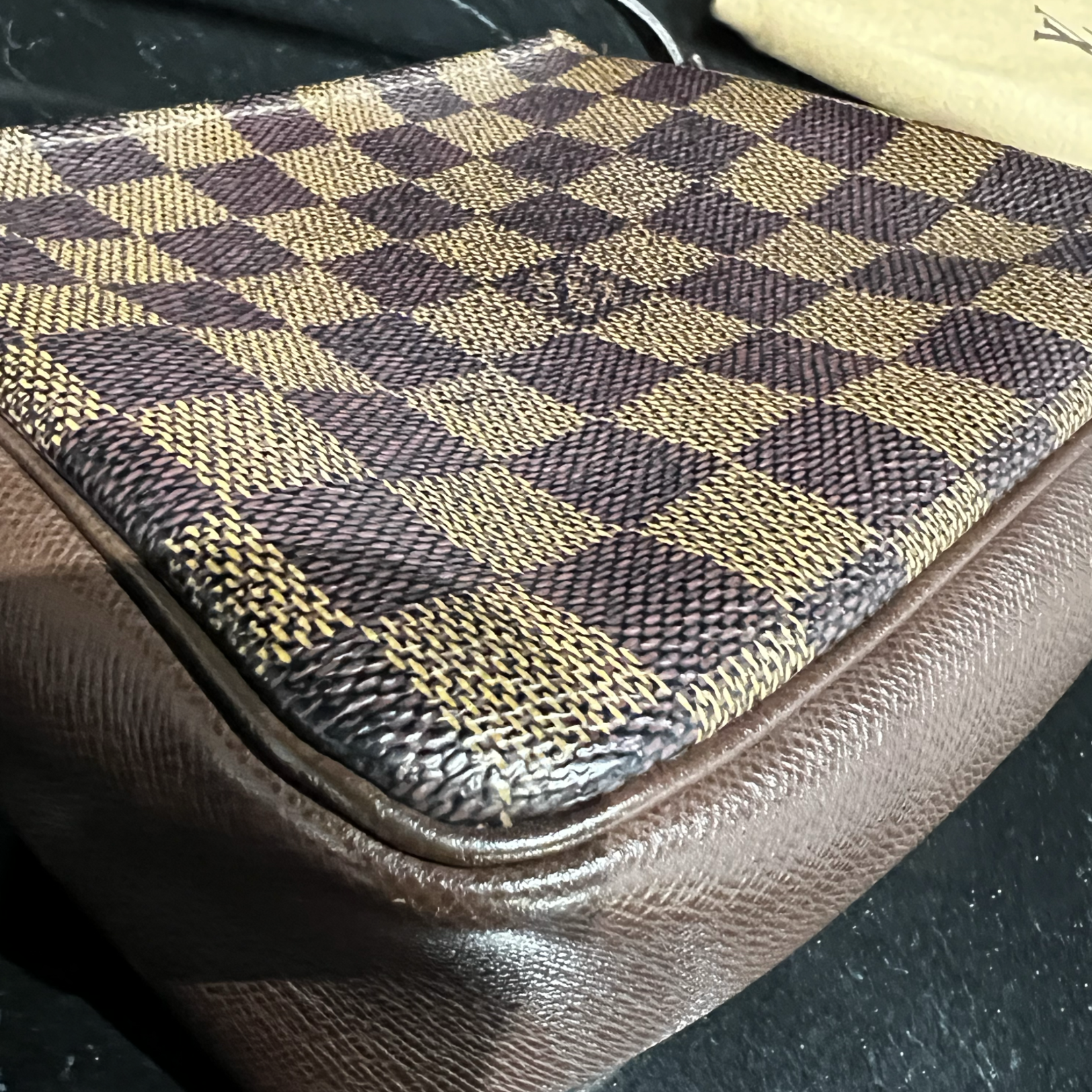 Louis Vuitton SOLD - Louis Vuitton Damier Ebene Pochette