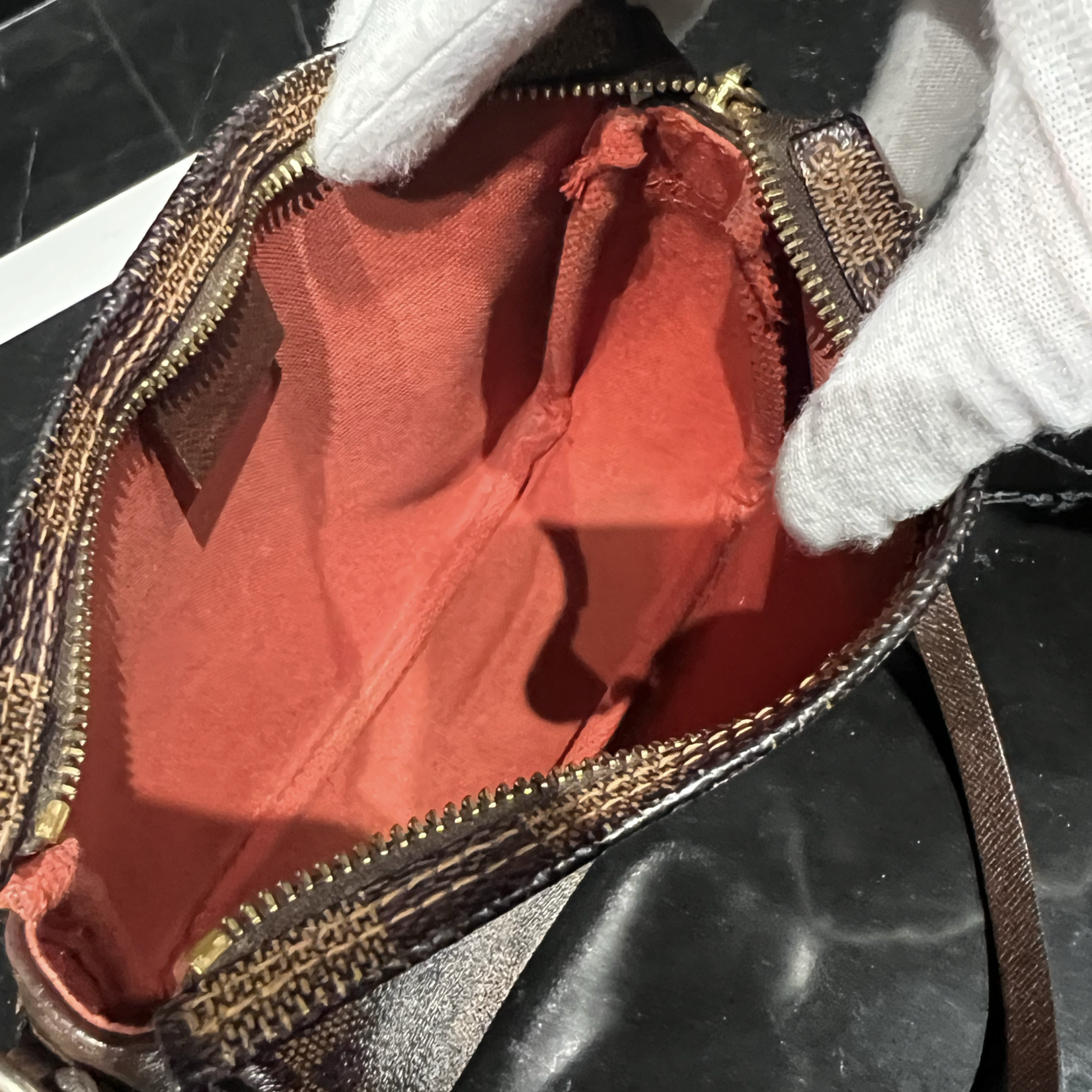 Louis Vuitton SOLD - Louis Vuitton Damier Ebene Pochette