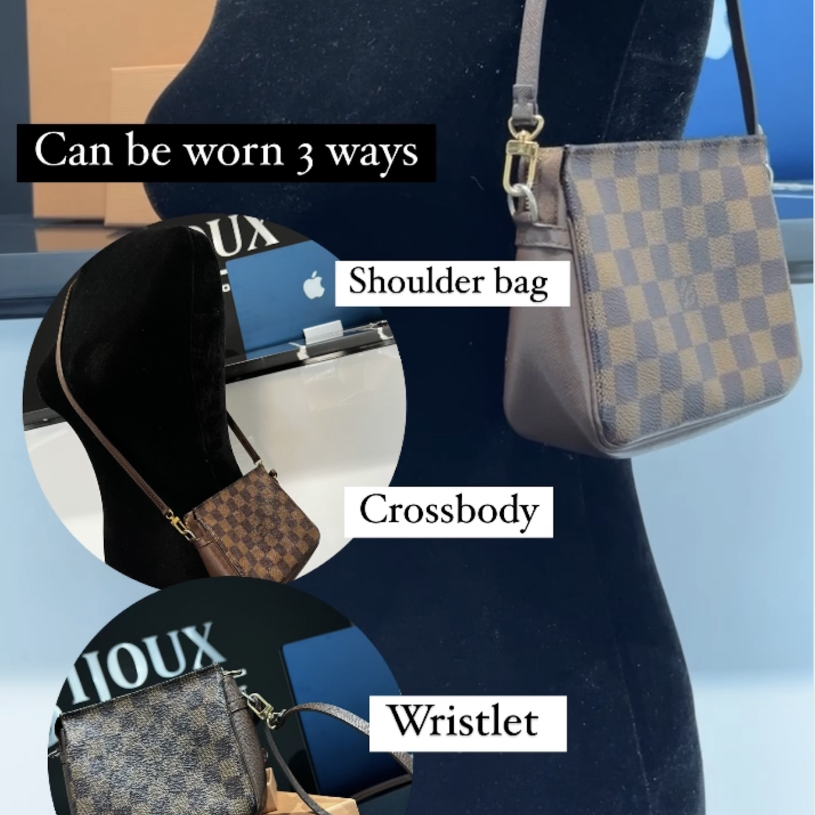 Louis Vuitton SOLD - Louis Vuitton Damier Ebene Pochette