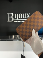 Louis Vuitton SOLD - Louis Vuitton Damier Ebene Zippy Wallet