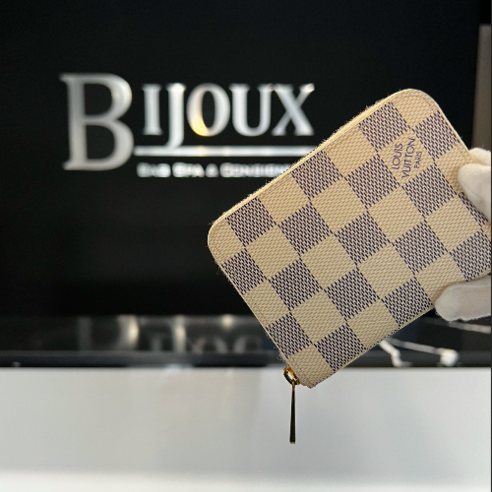 Louis Vuitton SOLD - Louis Vuitton Damier Azur Wallet