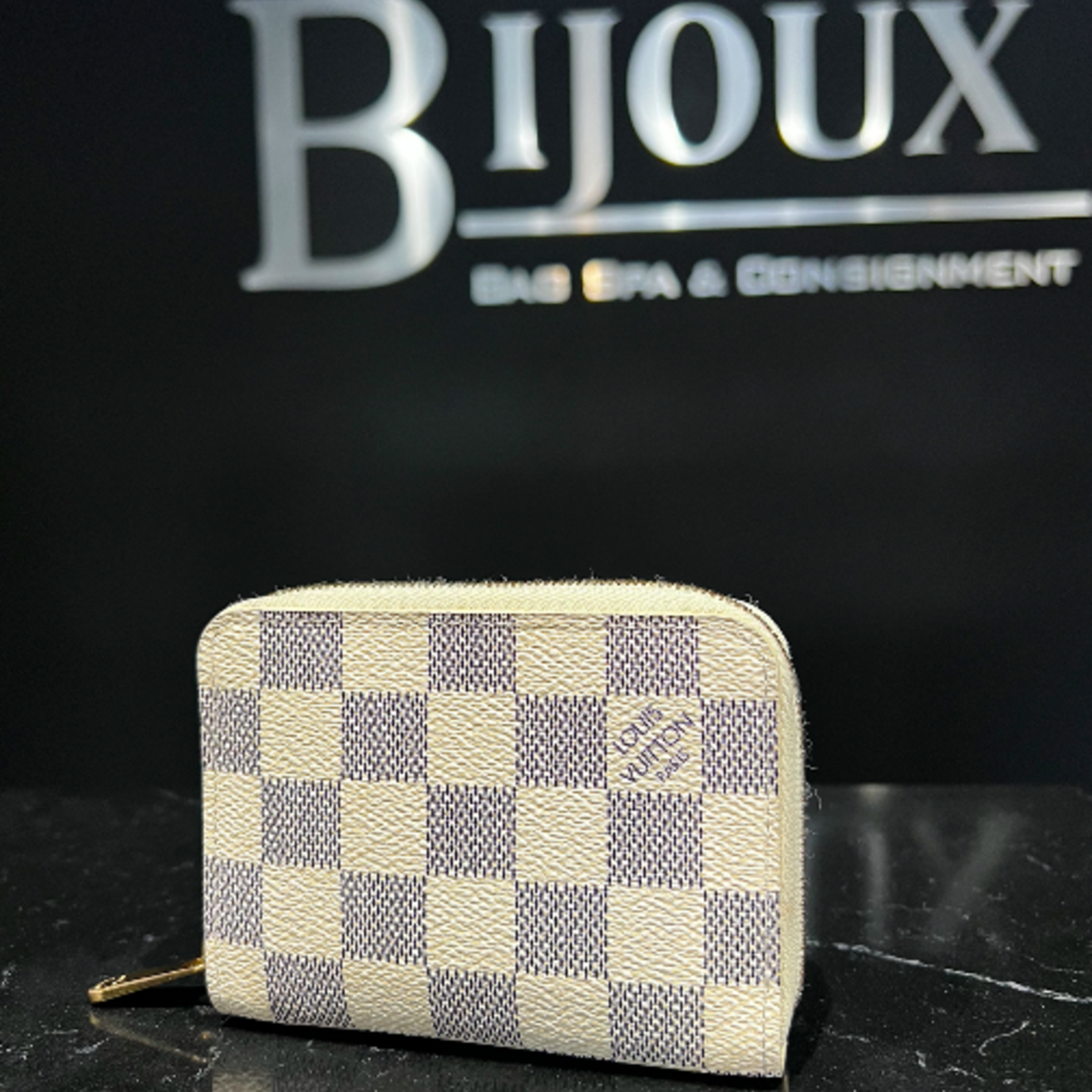 Louis Vuitton SOLD - Louis Vuitton Damier Azur Wallet