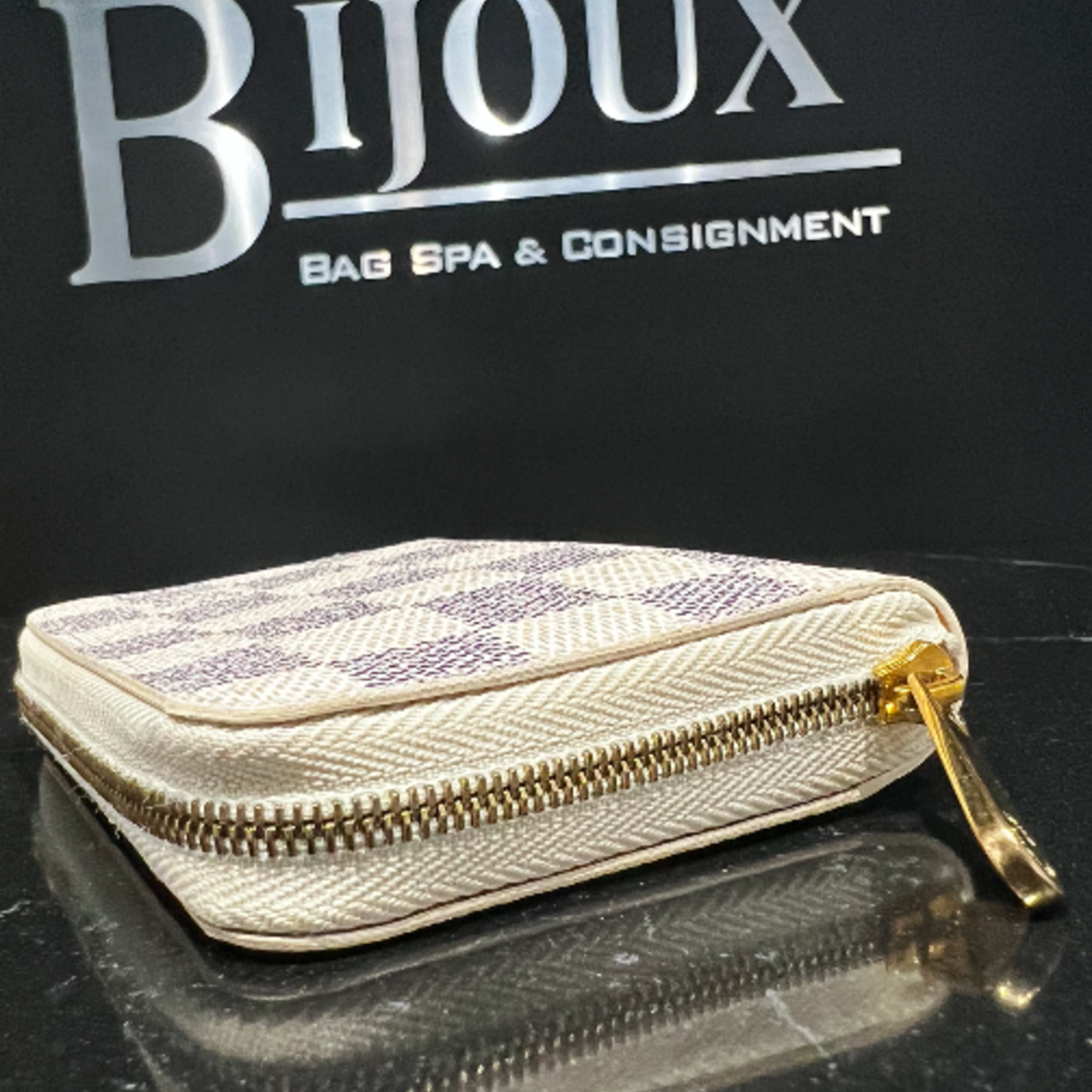 Louis Vuitton SOLD - Louis Vuitton Damier Azur Wallet