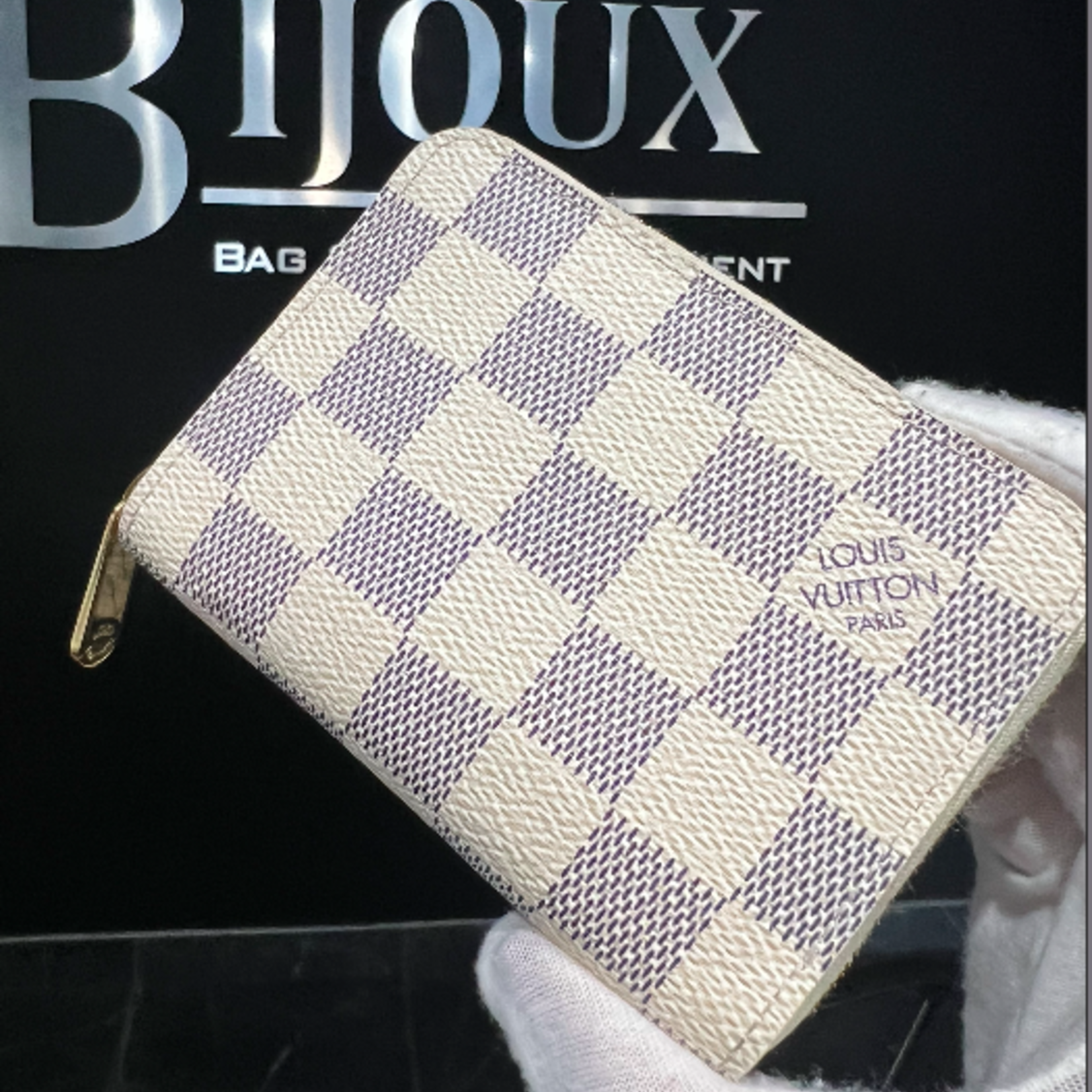 Louis Vuitton SOLD - Louis Vuitton Damier Azur Wallet