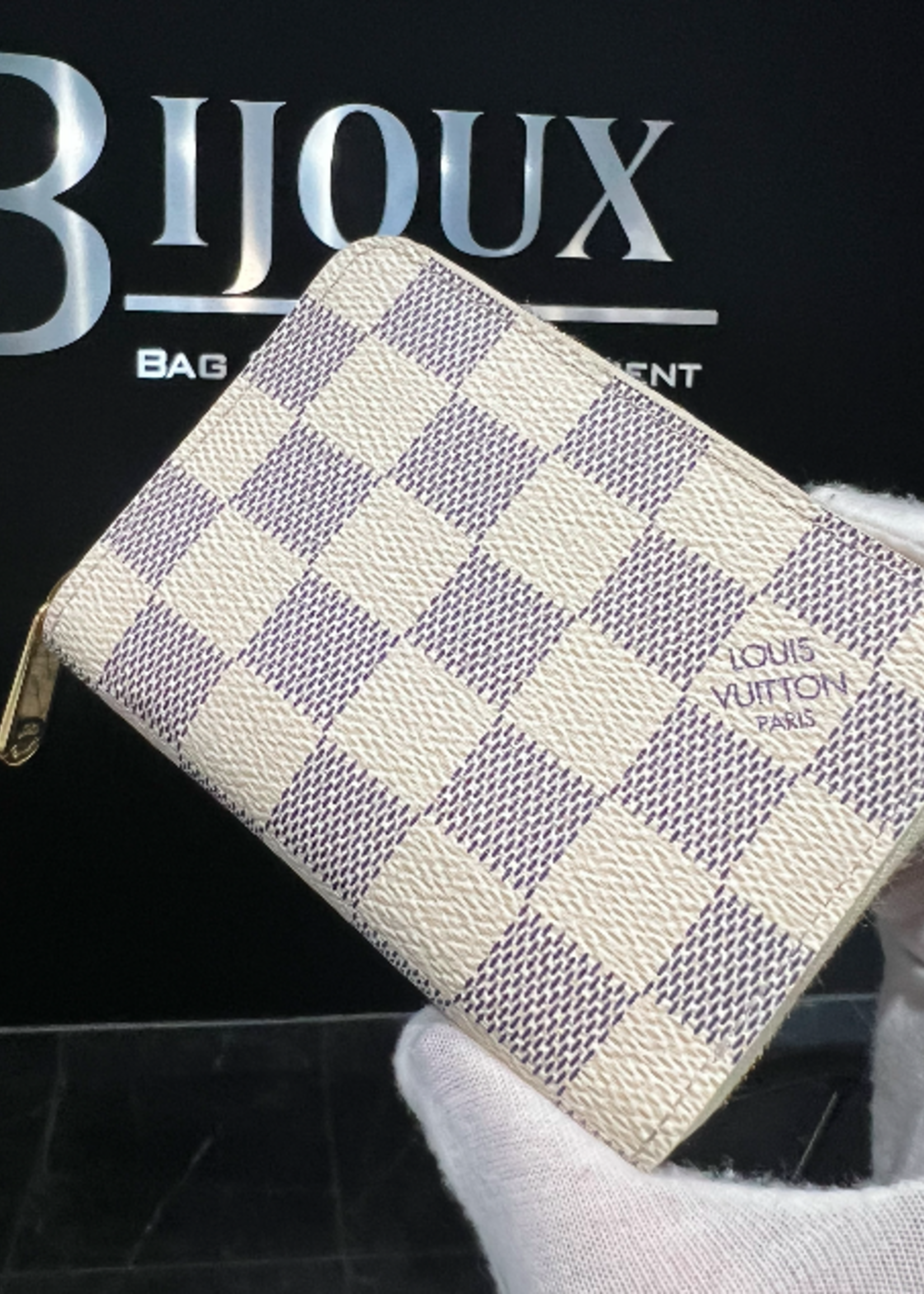 Louis Vuitton SOLD - Louis Vuitton Damier Azur Wallet