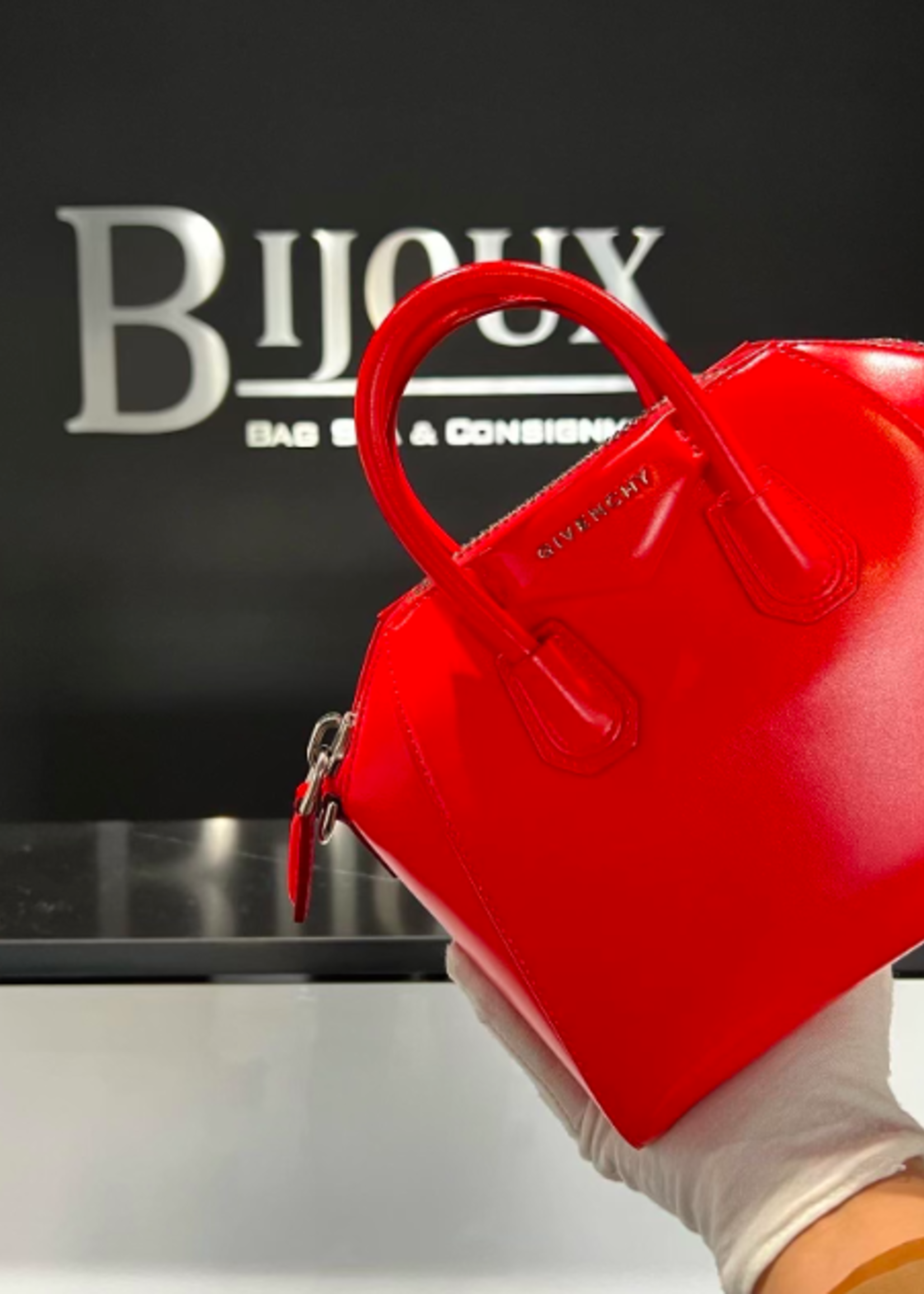 Givenchy SOLD - Givenchy Antigona Red