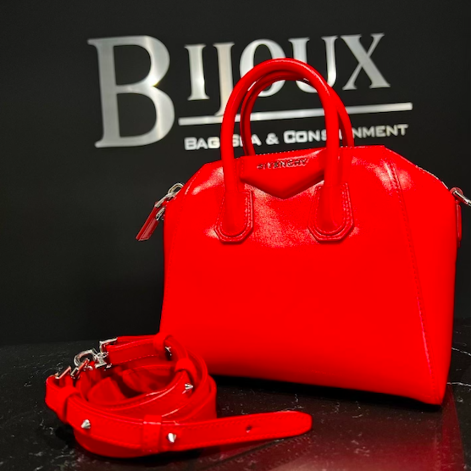 Givenchy SOLD - Givenchy Antigona Red