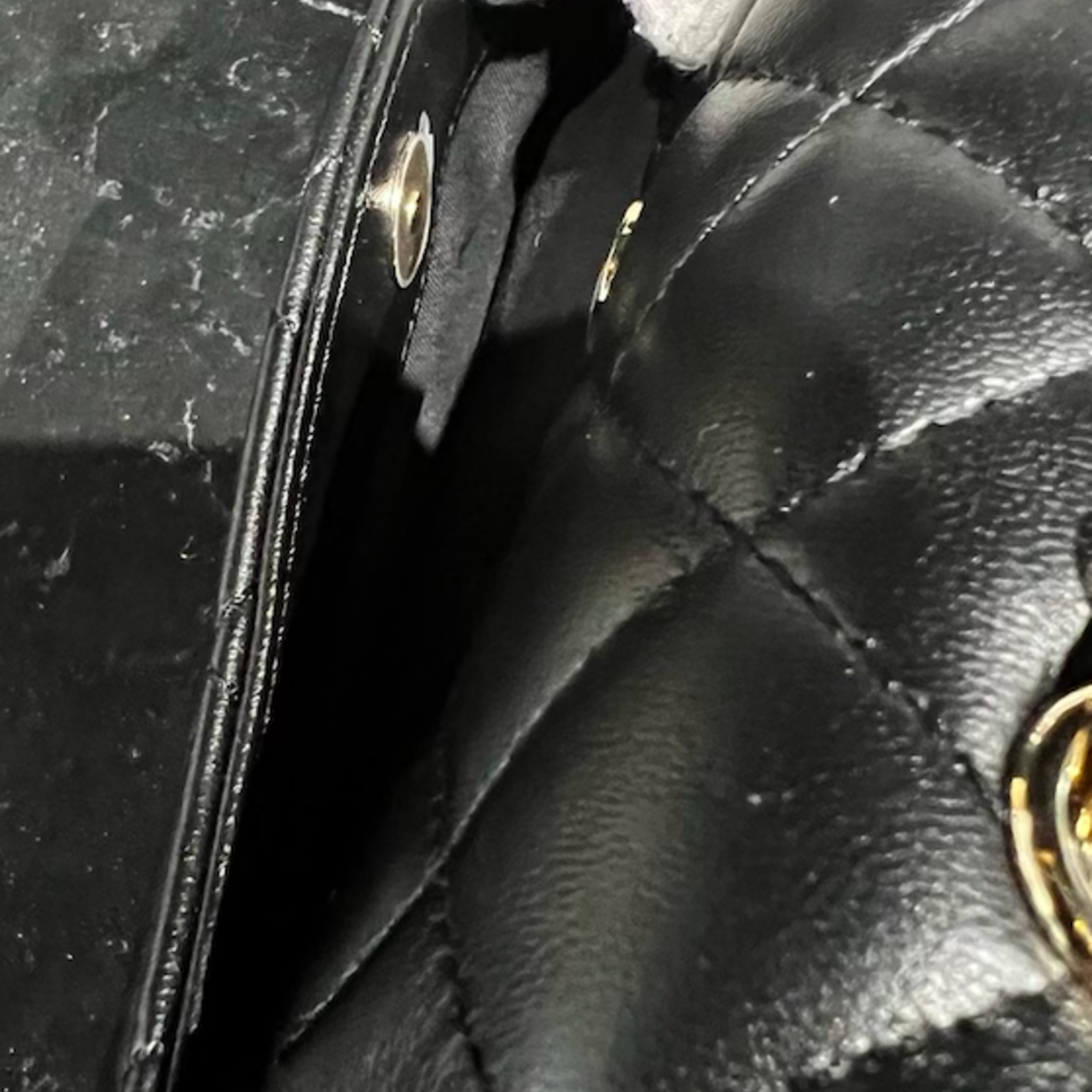 Chanel SOLD - 2023 Chanel Mini Flap with Patent Trim