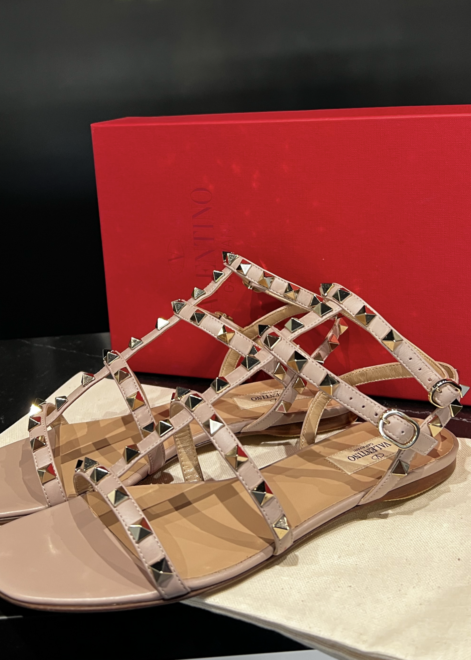 Valentino SOLD- Valentino Garavani Rocketed Sandals- 39