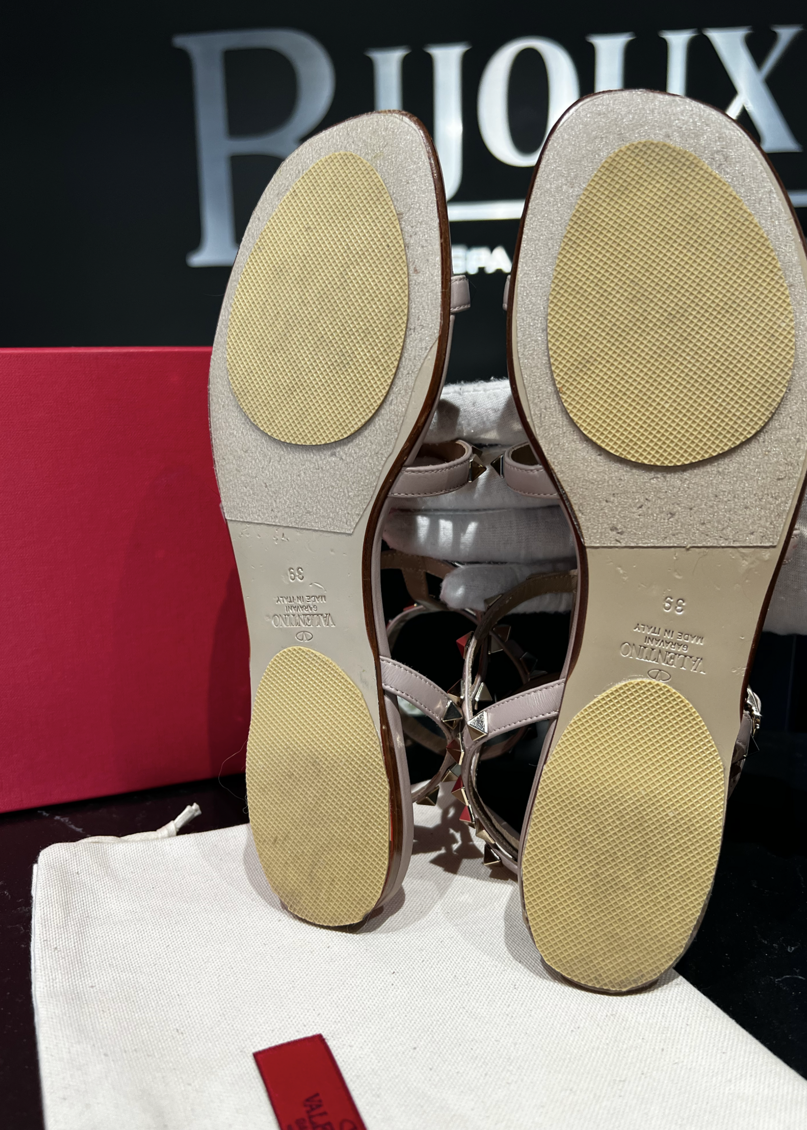 Valentino SOLD- Valentino Garavani Rocketed Sandals- 39