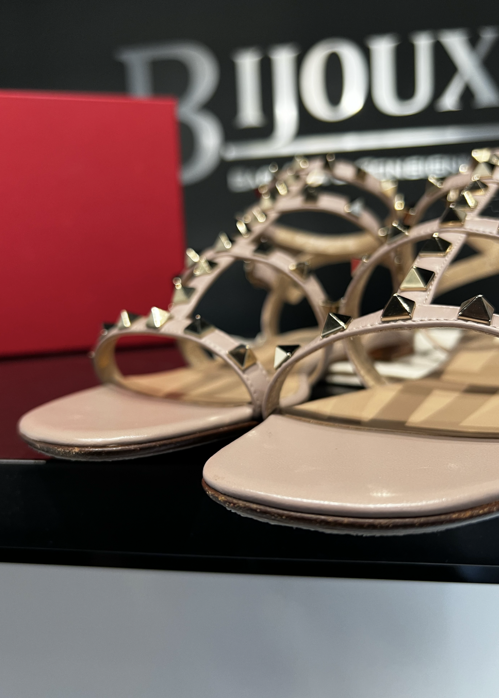 Valentino SOLD- Valentino Garavani Rocketed Sandals- 39