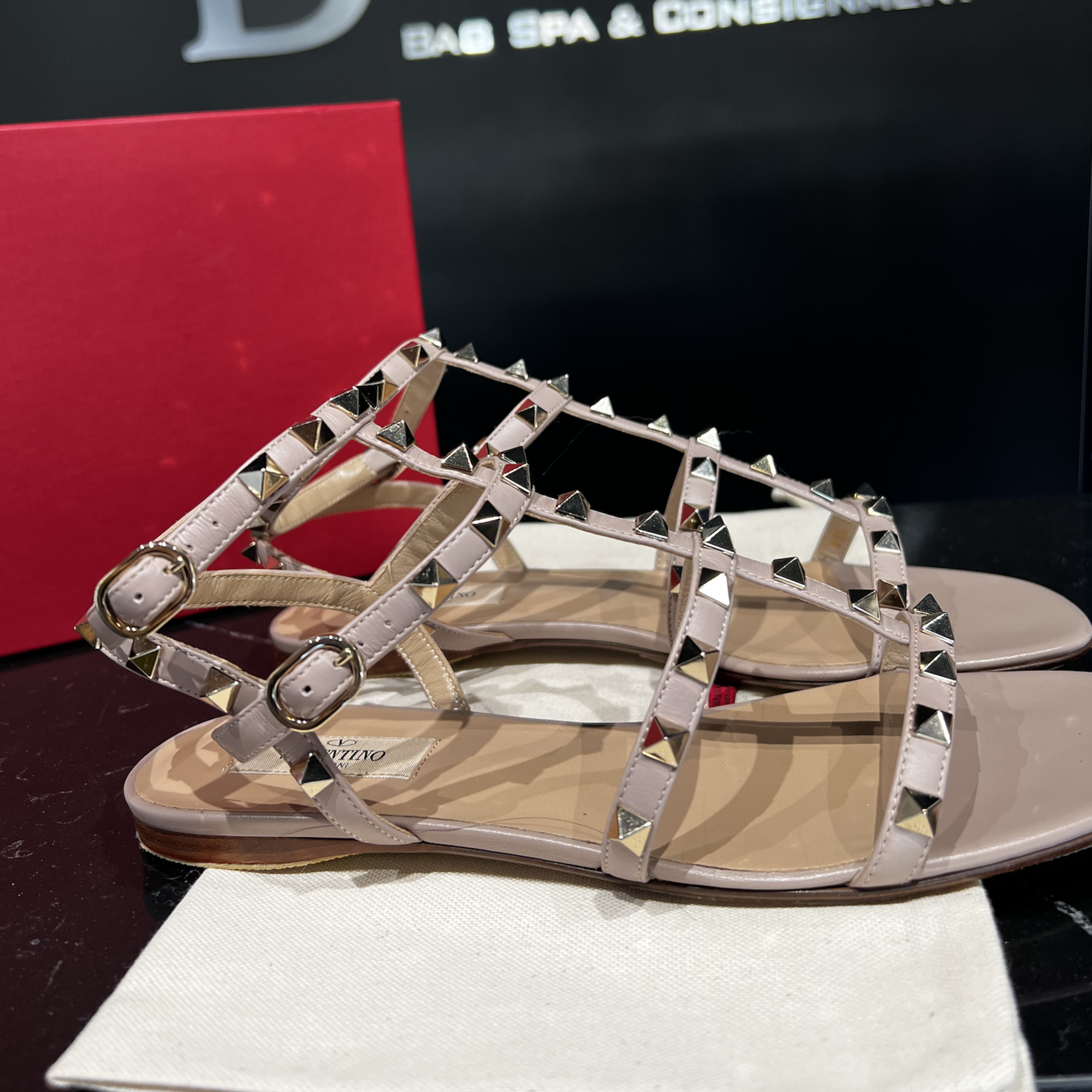 Valentino SOLD- Valentino Garavani Rocketed Sandals- 39