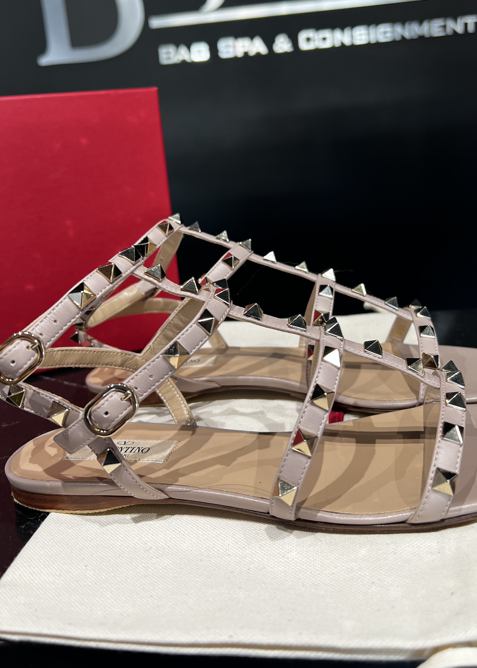Valentino SOLD- Valentino Garavani Rocketed Sandals- 39