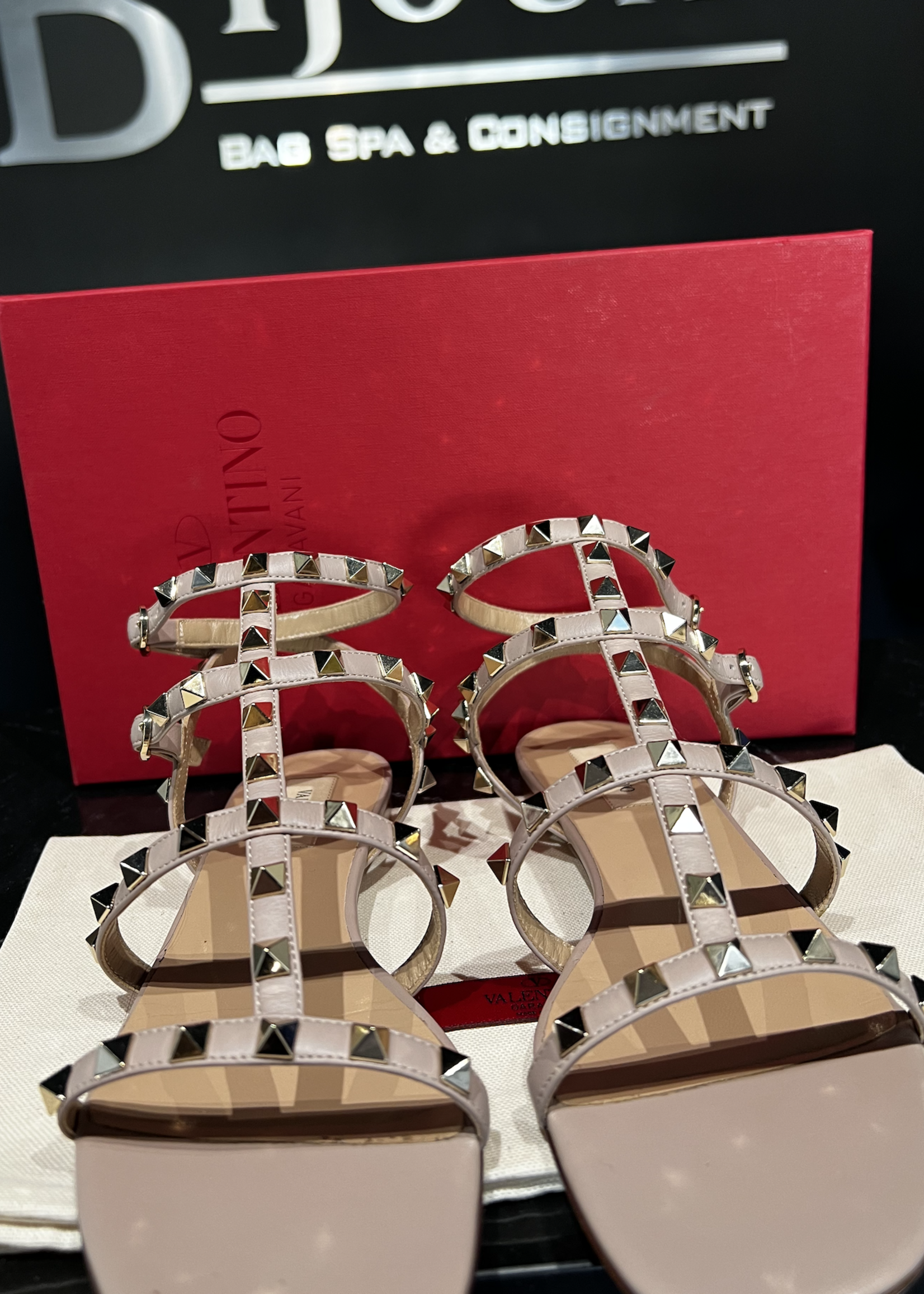 Valentino SOLD- Valentino Garavani Rocketed Sandals- 39