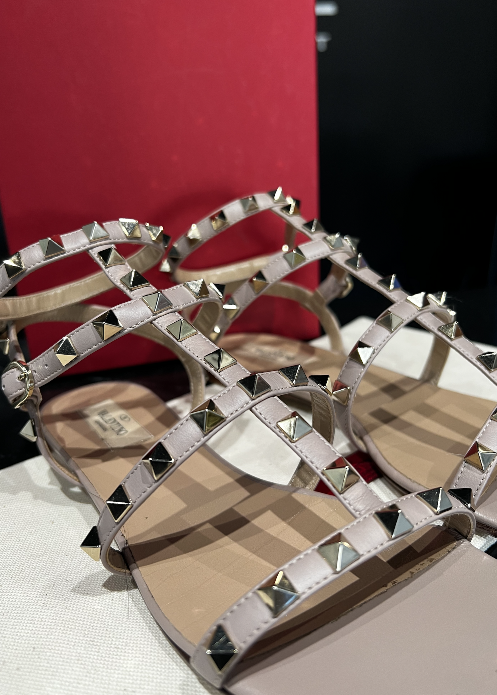 Valentino SOLD- Valentino Garavani Rocketed Sandals- 39