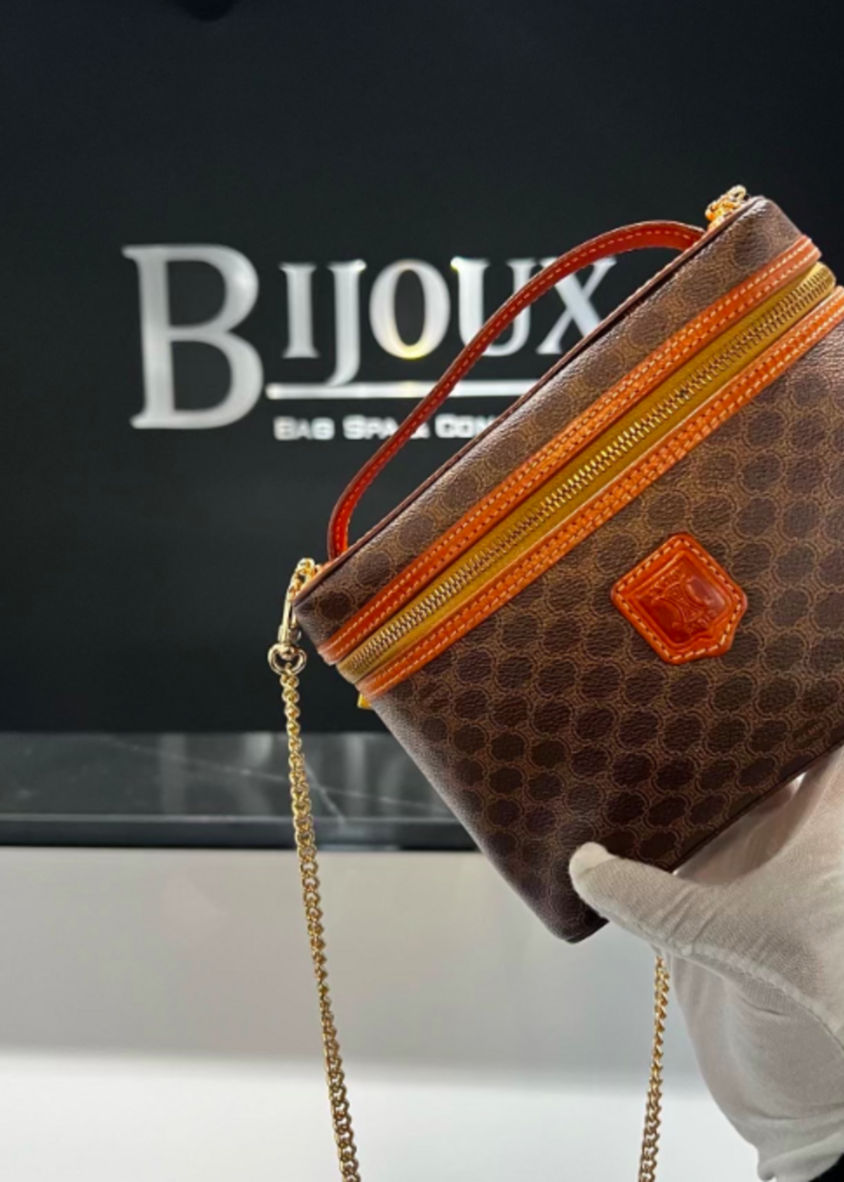 Celine SOLD - Celine Macadam Vanity Case