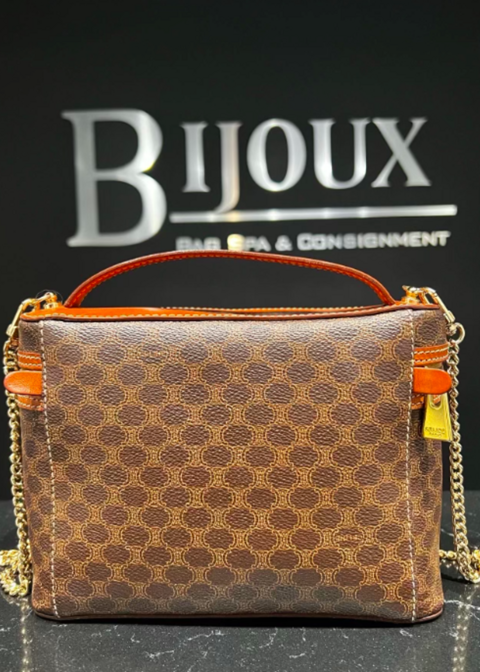 Celine SOLD - Celine Macadam Vanity Case