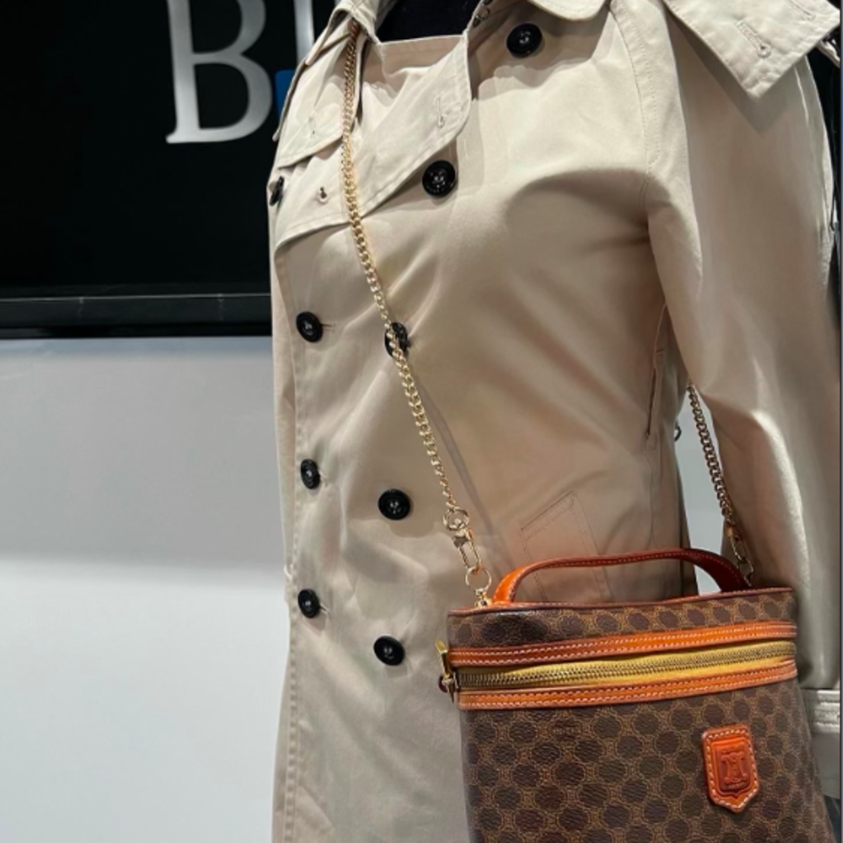 Celine SOLD - Celine Macadam Vanity Case