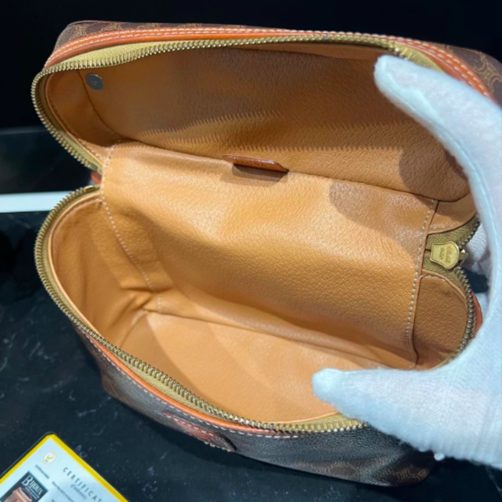 Celine SOLD - Celine Macadam Vanity Case