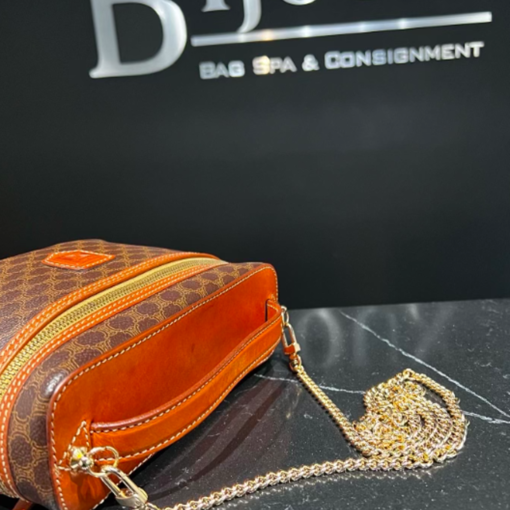 Celine SOLD - Celine Macadam Vanity Case