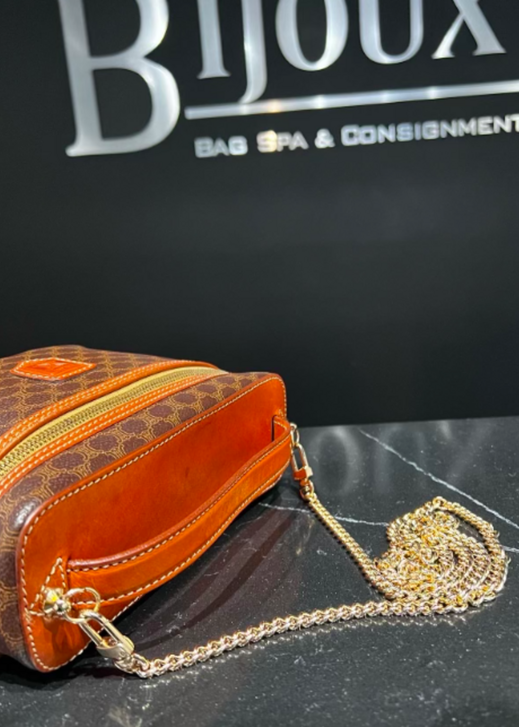 Celine SOLD - Celine Macadam Vanity Case