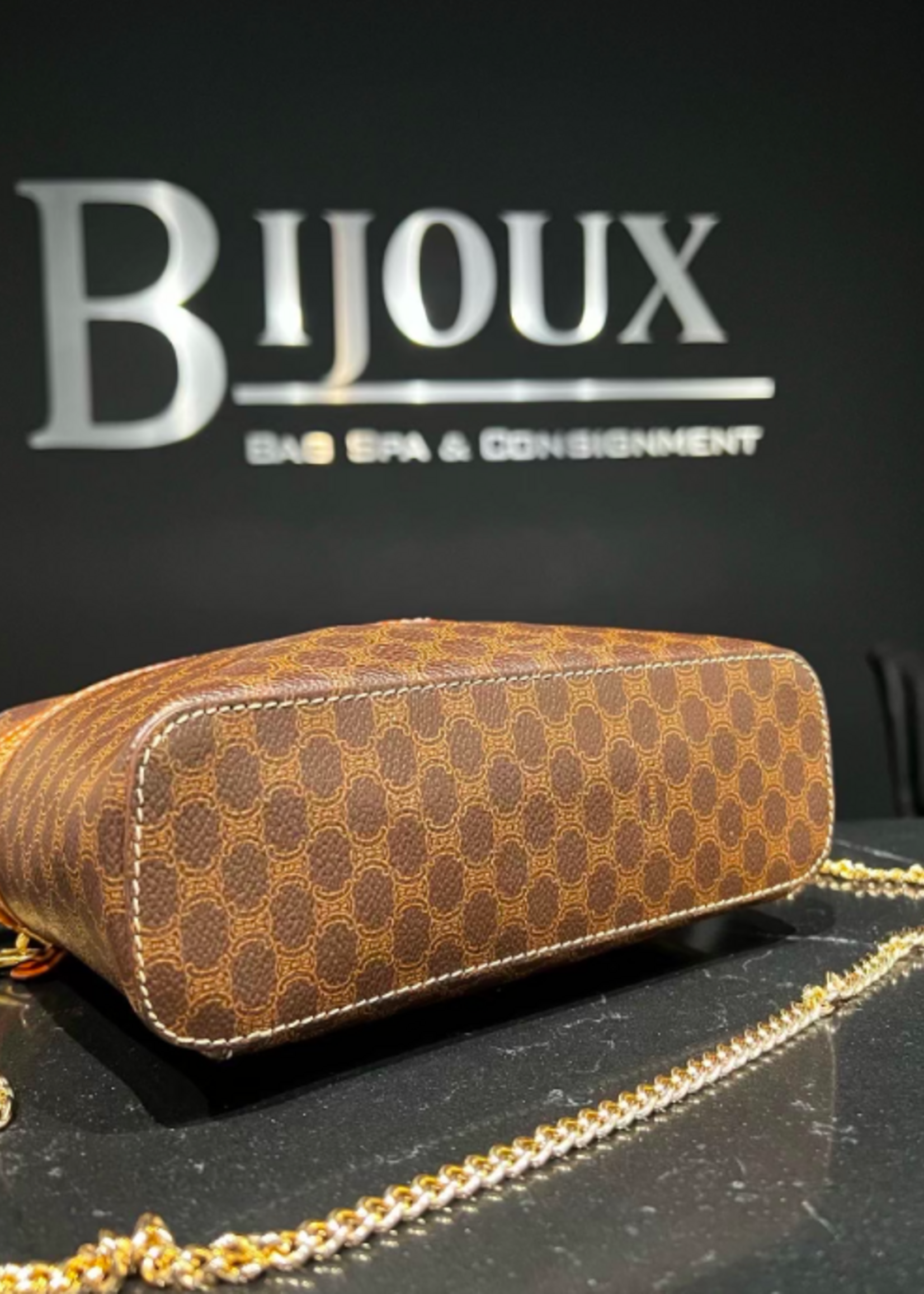 Celine SOLD - Celine Macadam Vanity Case