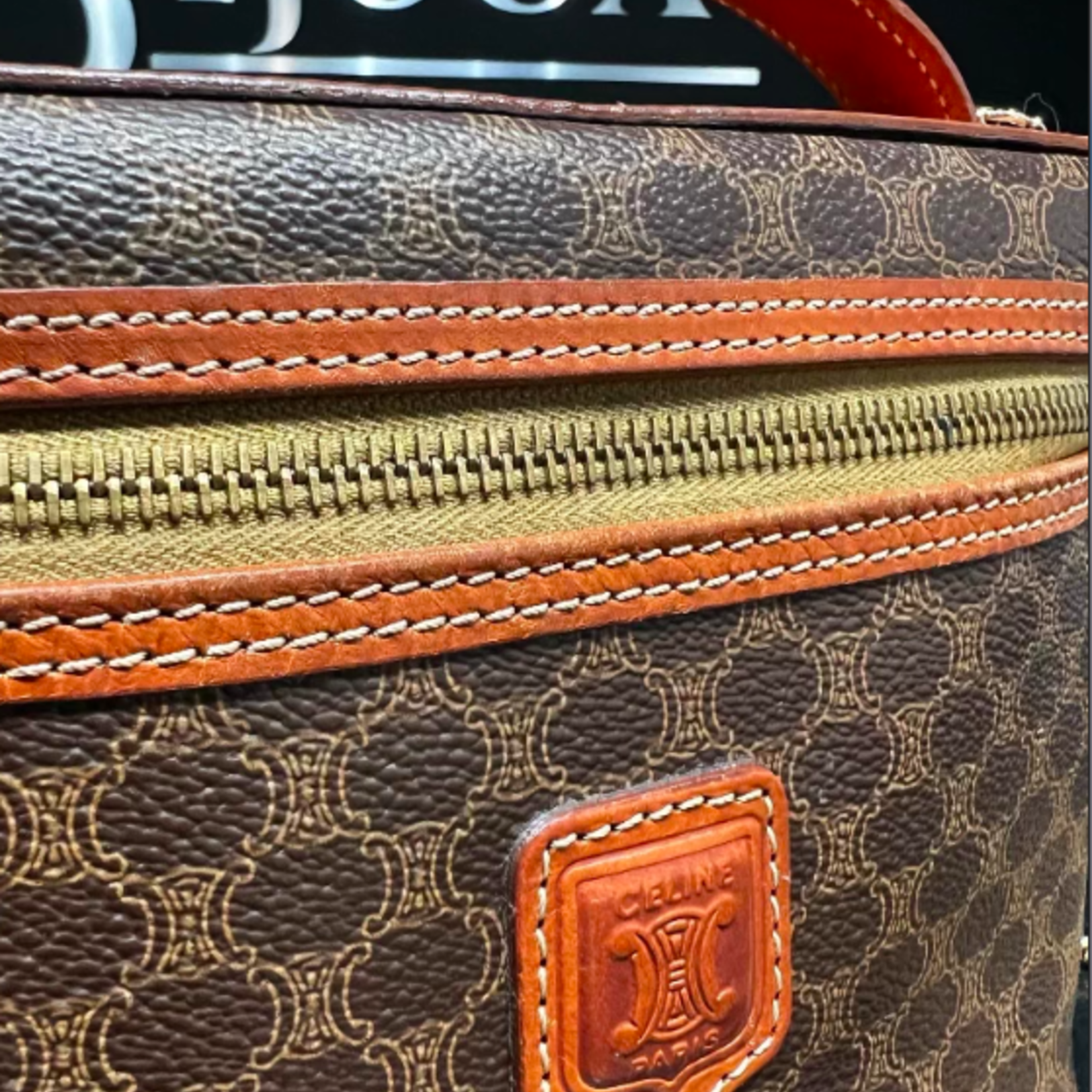 Celine SOLD - Celine Macadam Vanity Case