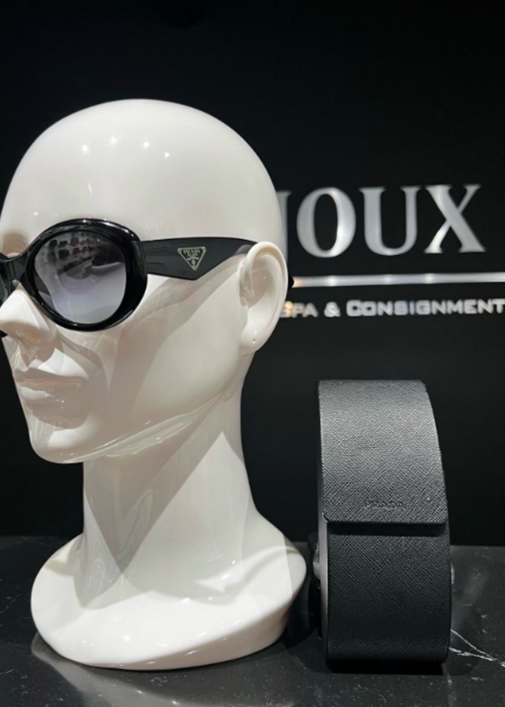 Prada Prada SPR 30P Sunglasses (Black)